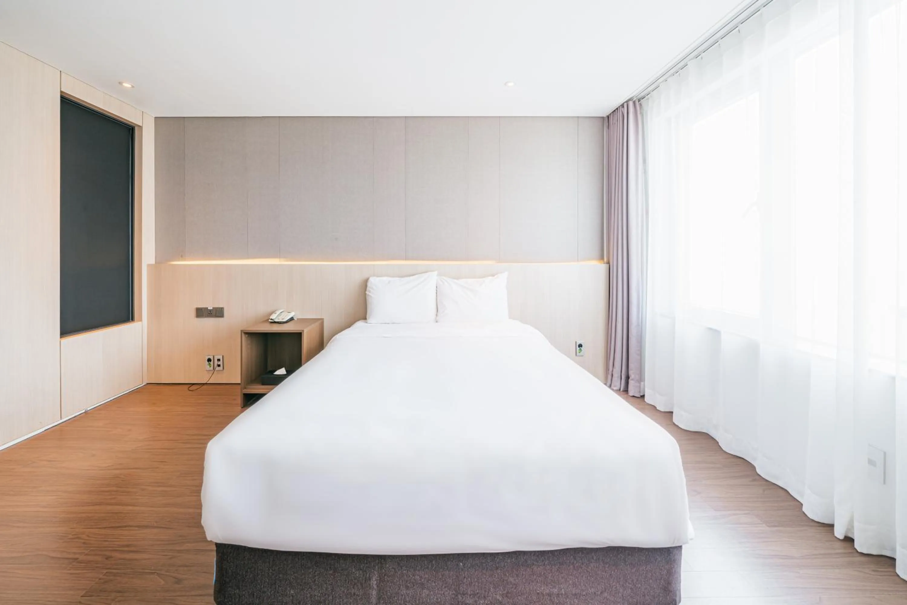 Bed in The First70 Hotel