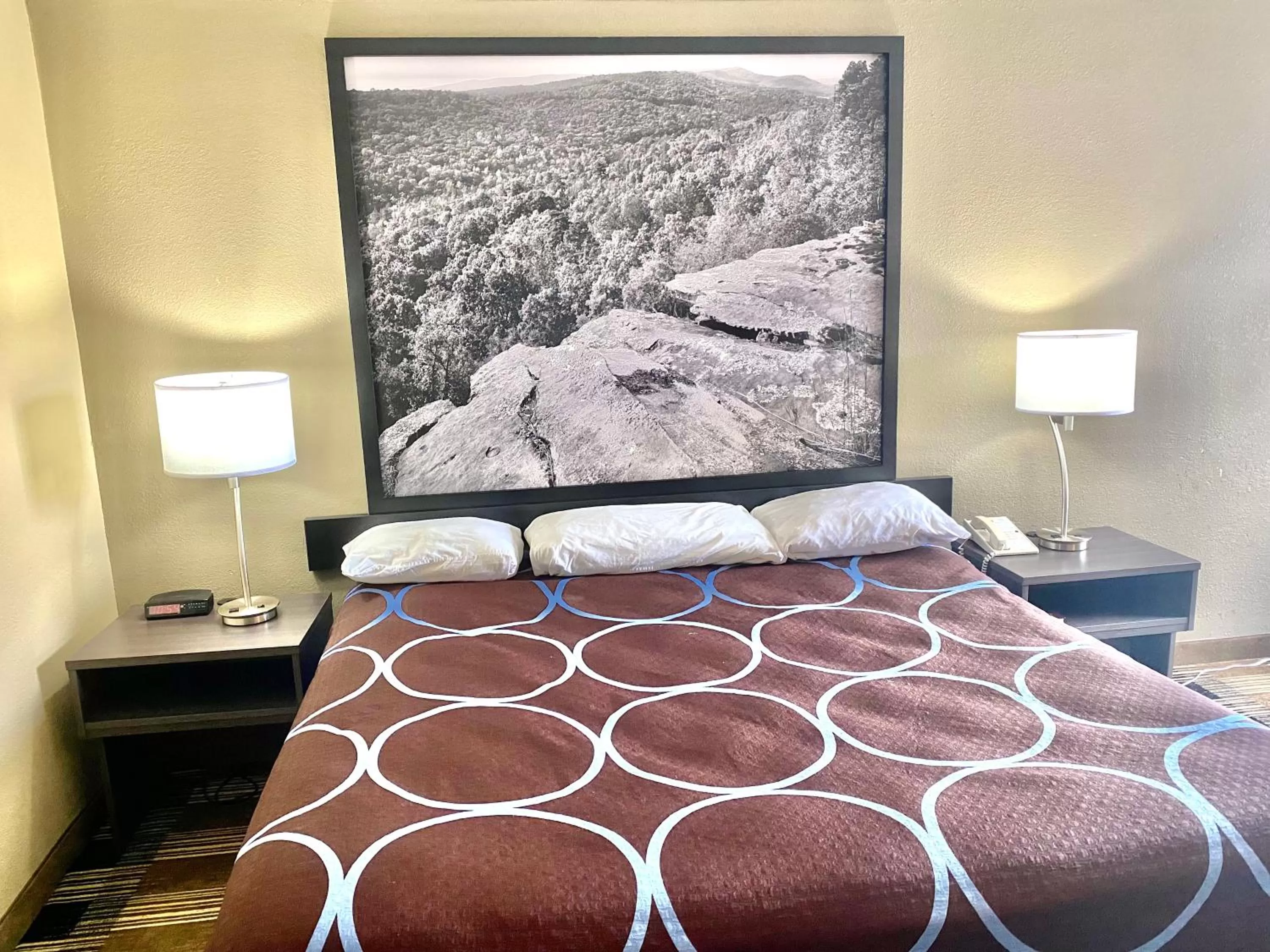 Bed in Super 8 by Wyndham Conway