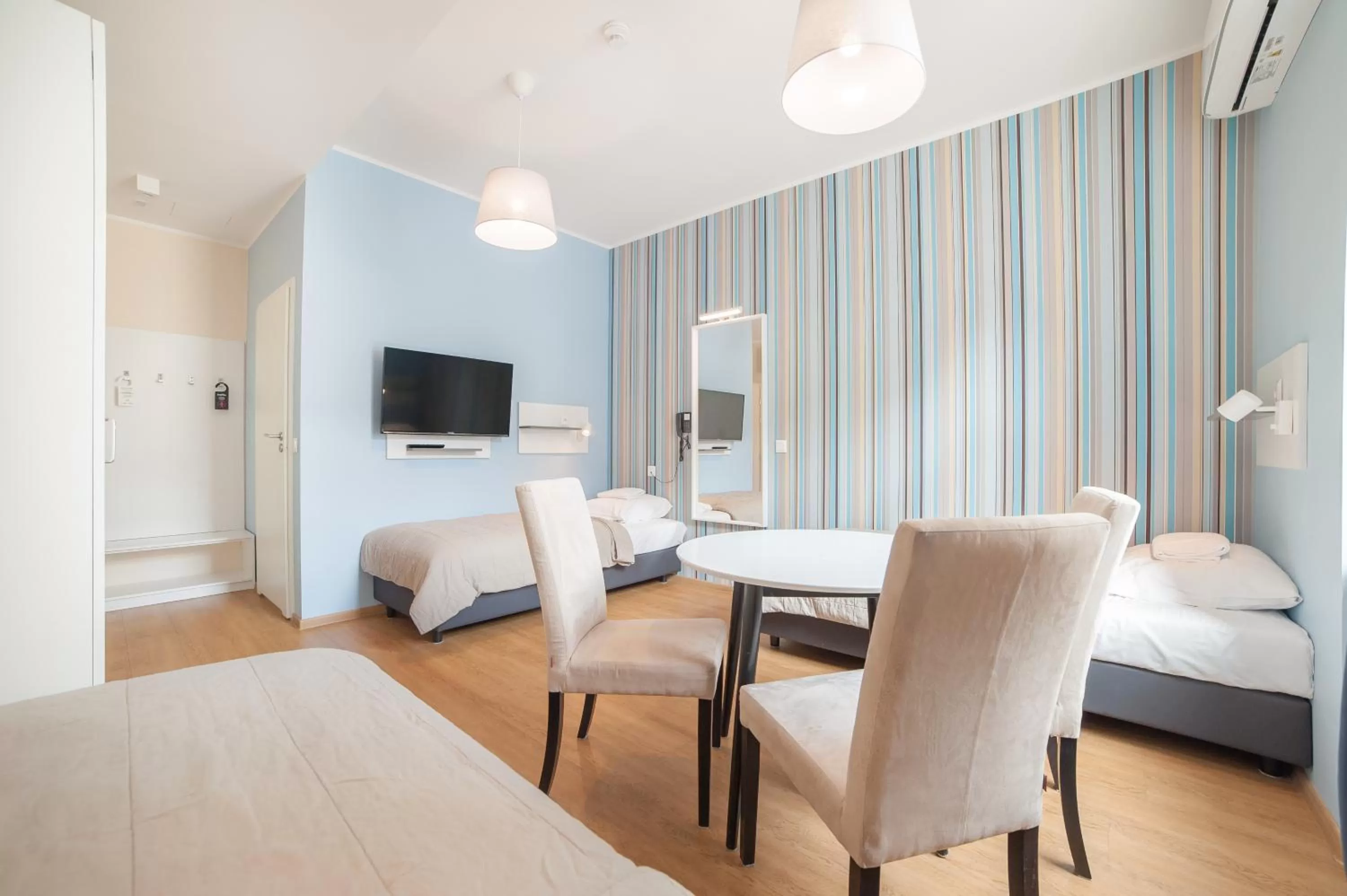 Bed in Hotel Traffic Wrocław Stare Miasto