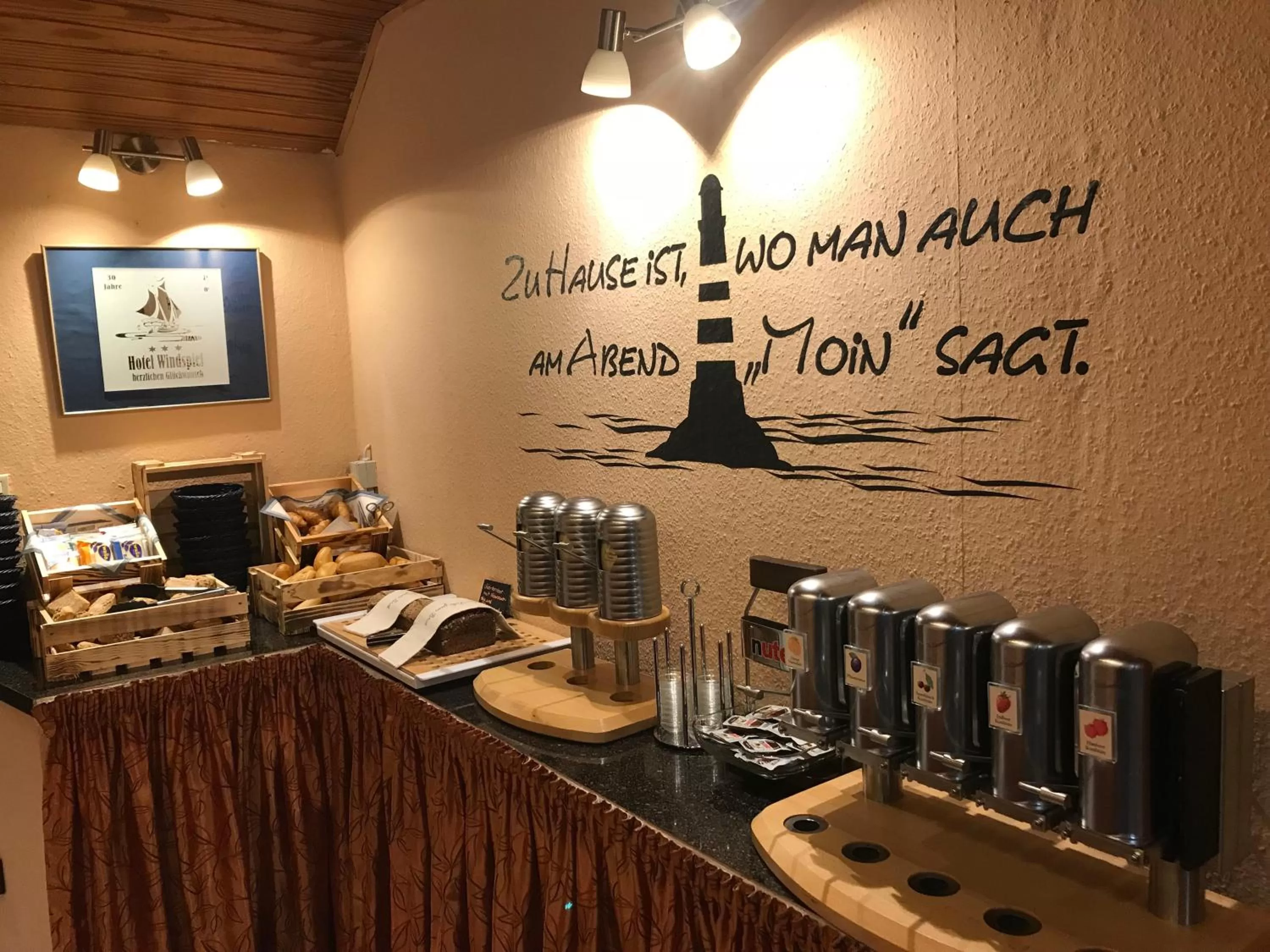 Buffet breakfast in Hotel Windspiel