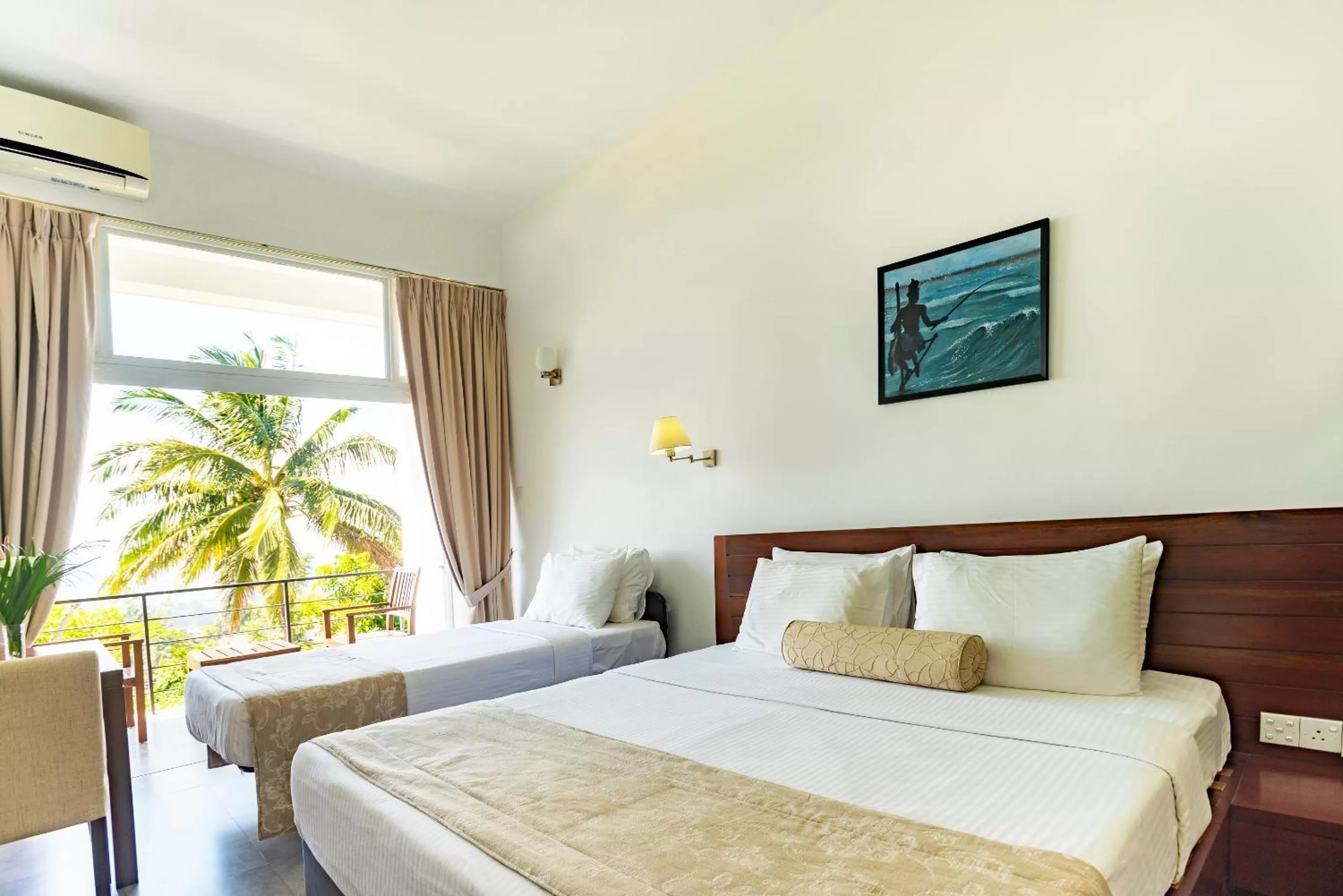 Bed in The Kandyan Villa