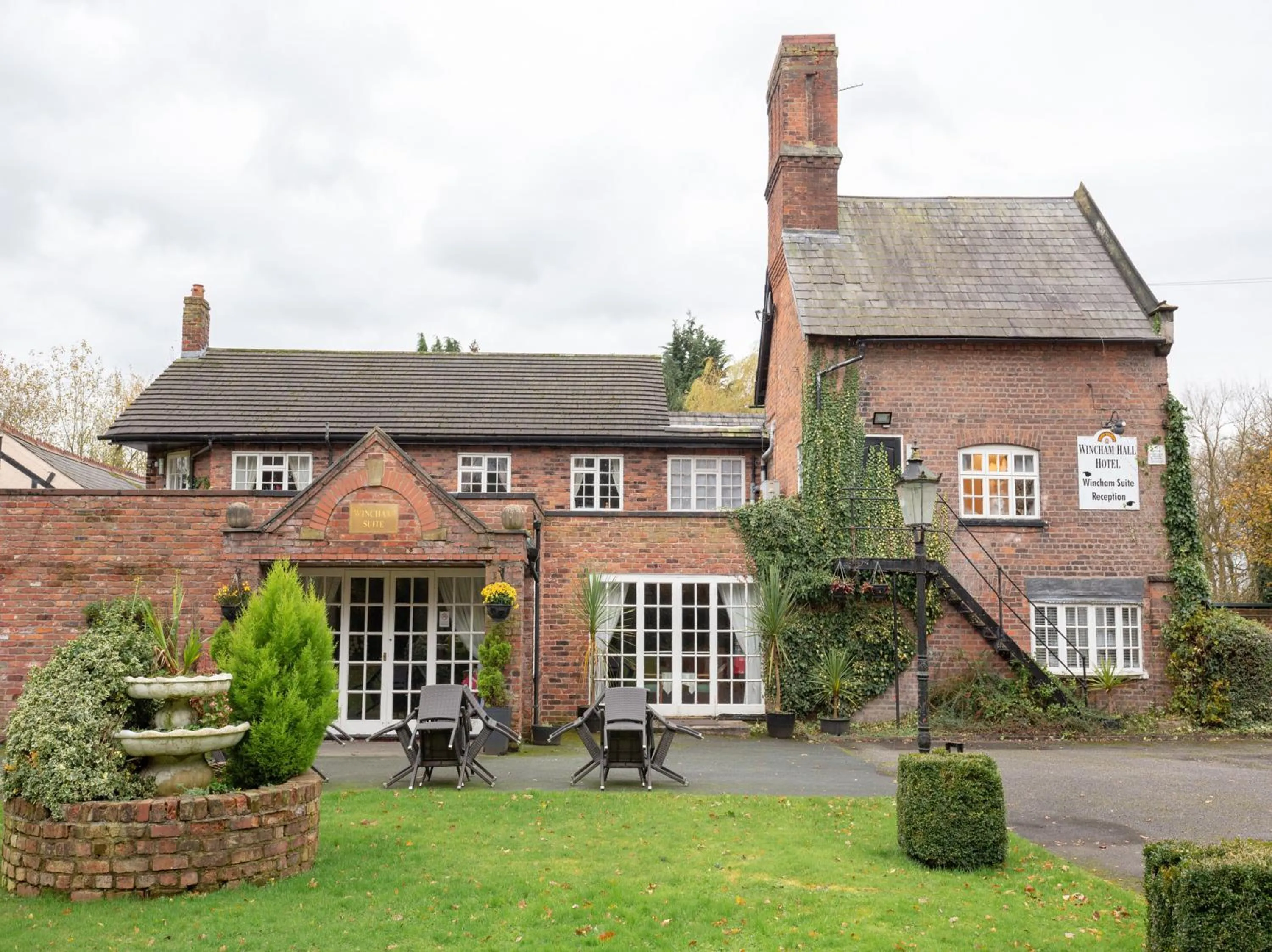 Property building in Wincham Hall Hotel