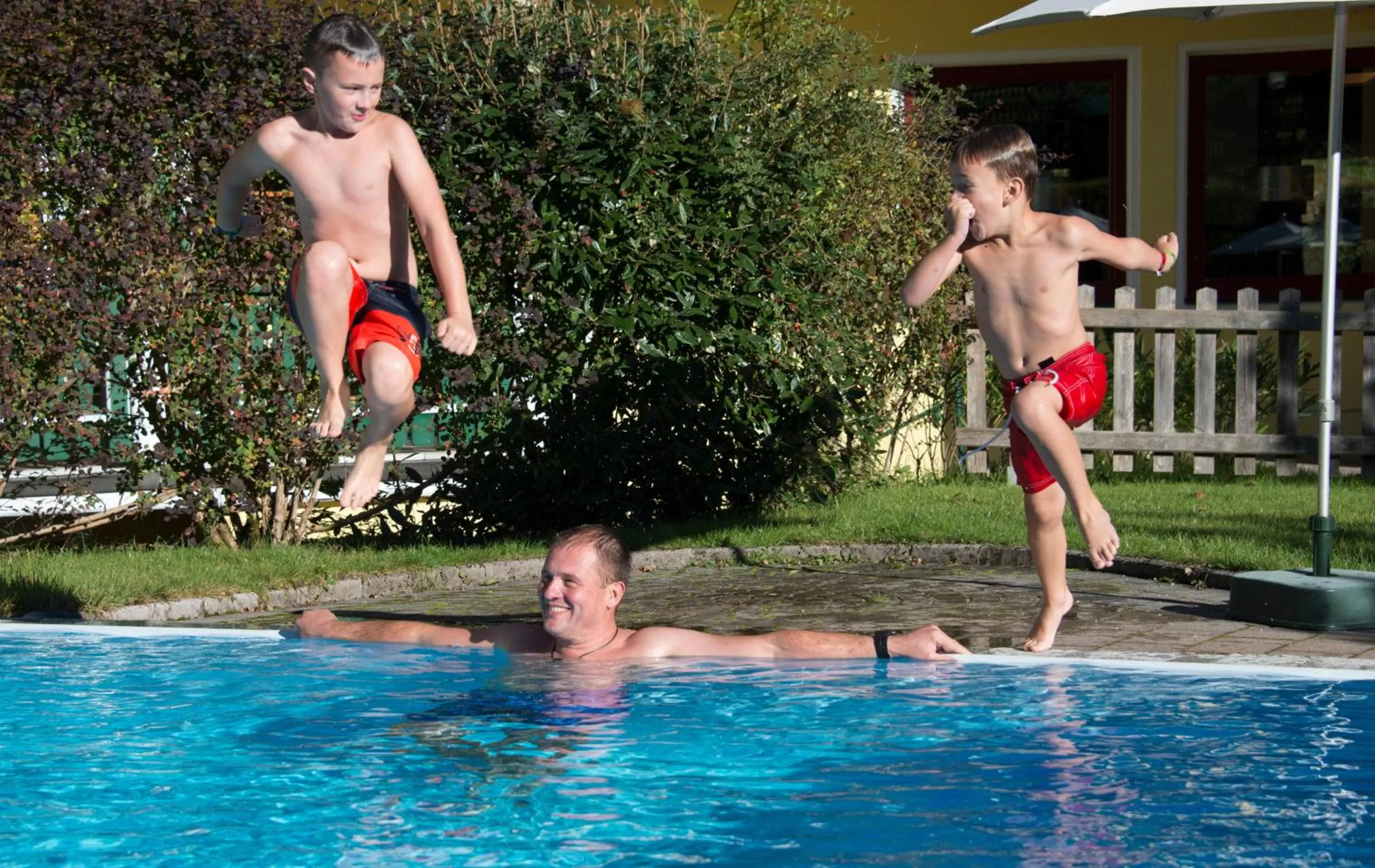 children in Hotel Sommerhof
