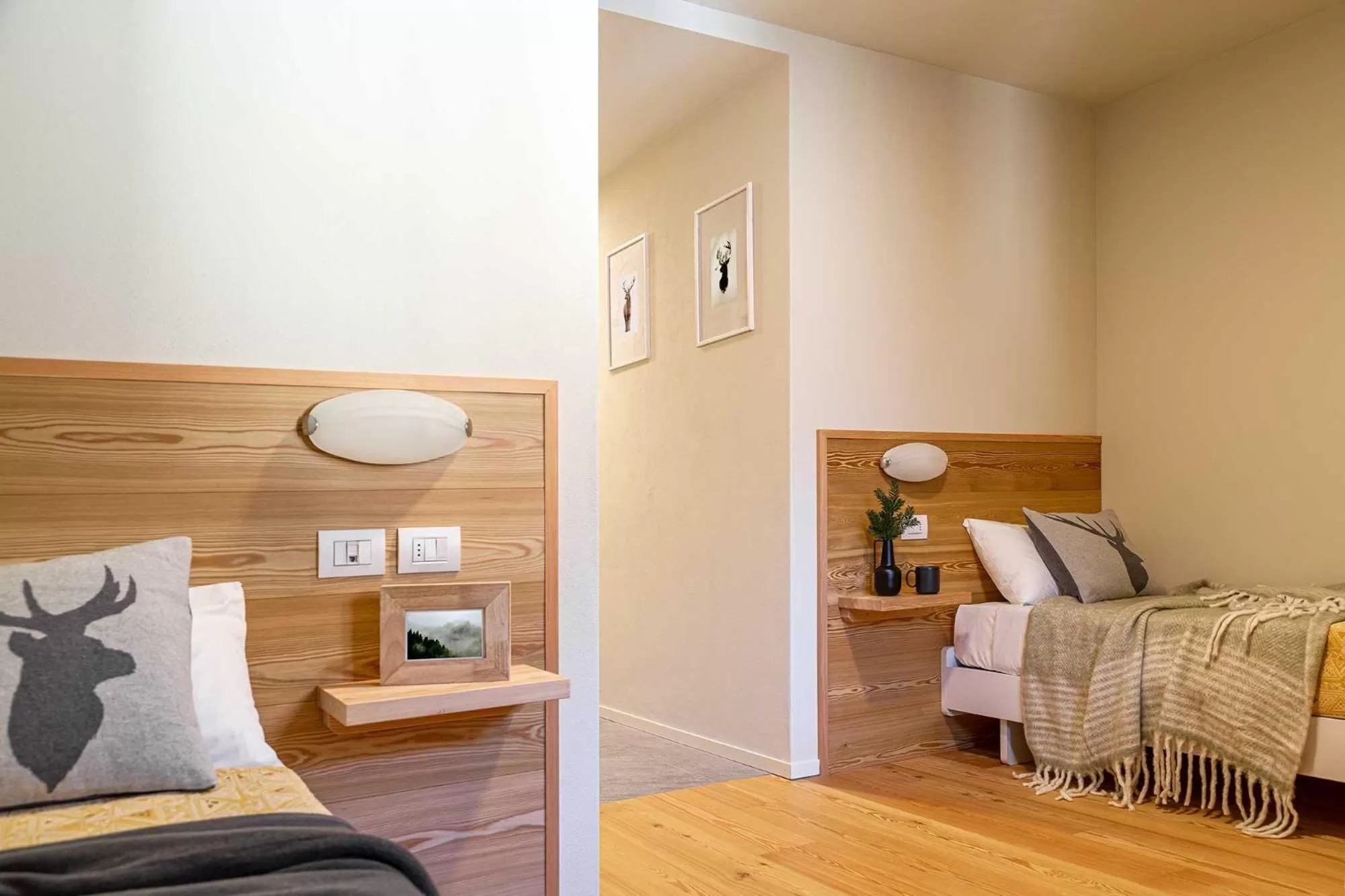 Bed in Meublè La Betulla