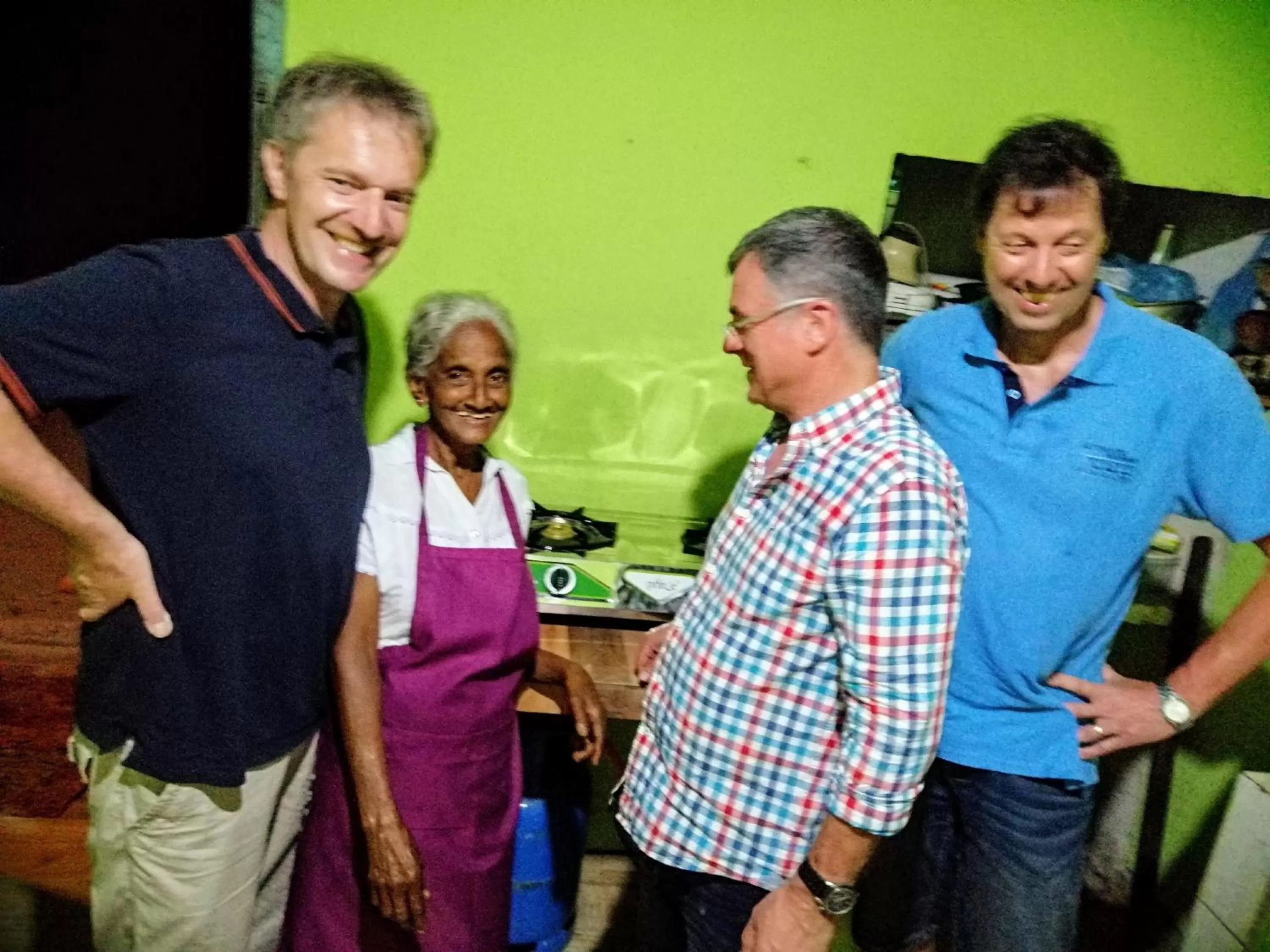 group of guests in Wimala B&B