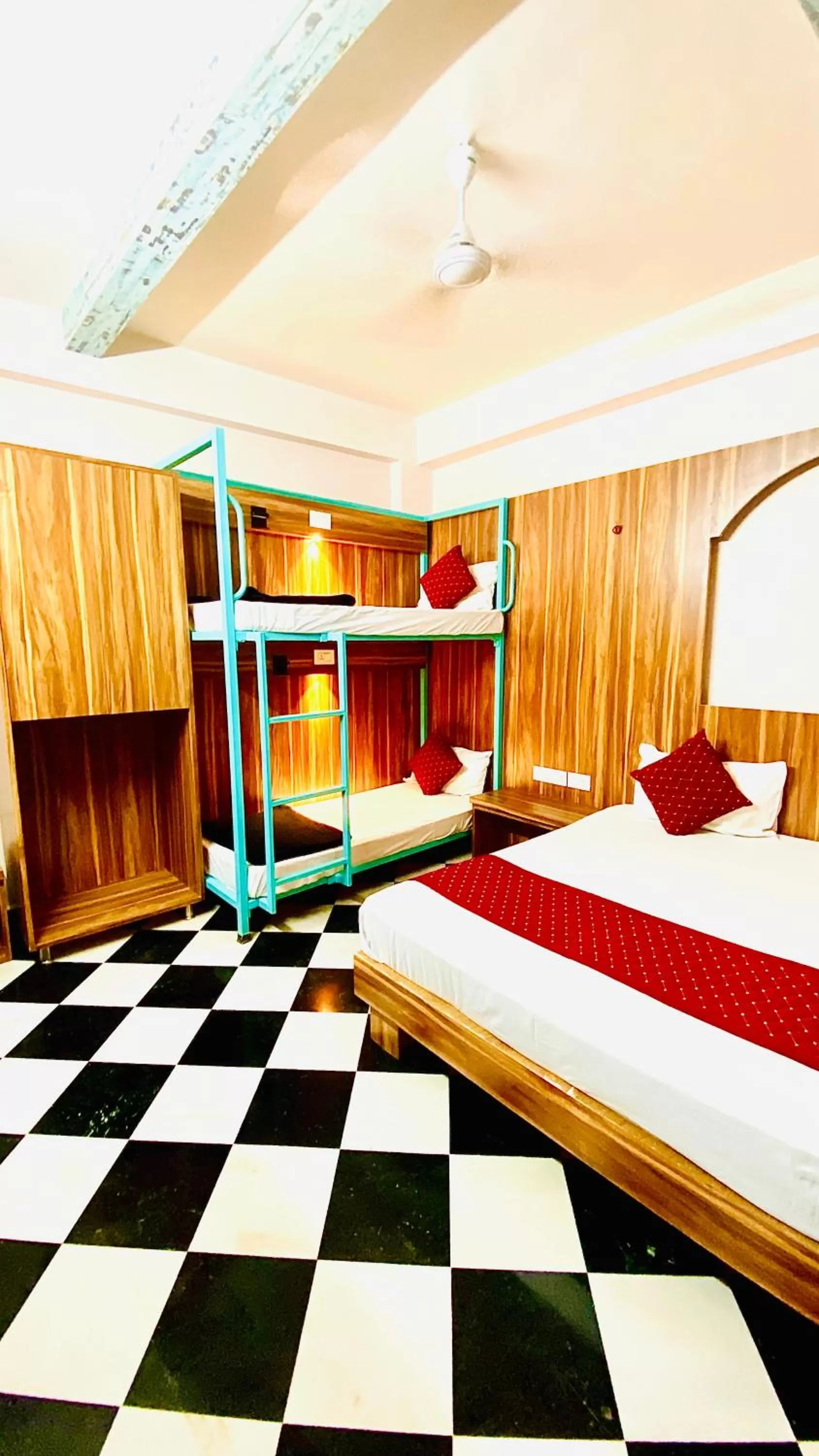 bunk bed in Ostel By Orion Hotels -Udaipur