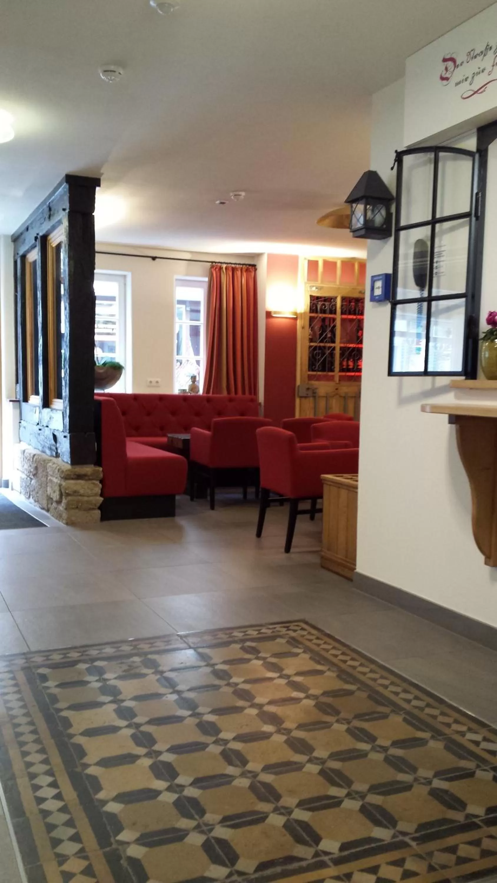 Lobby or reception, Lobby/Reception in Fachwerk-Hotel Eisenbart