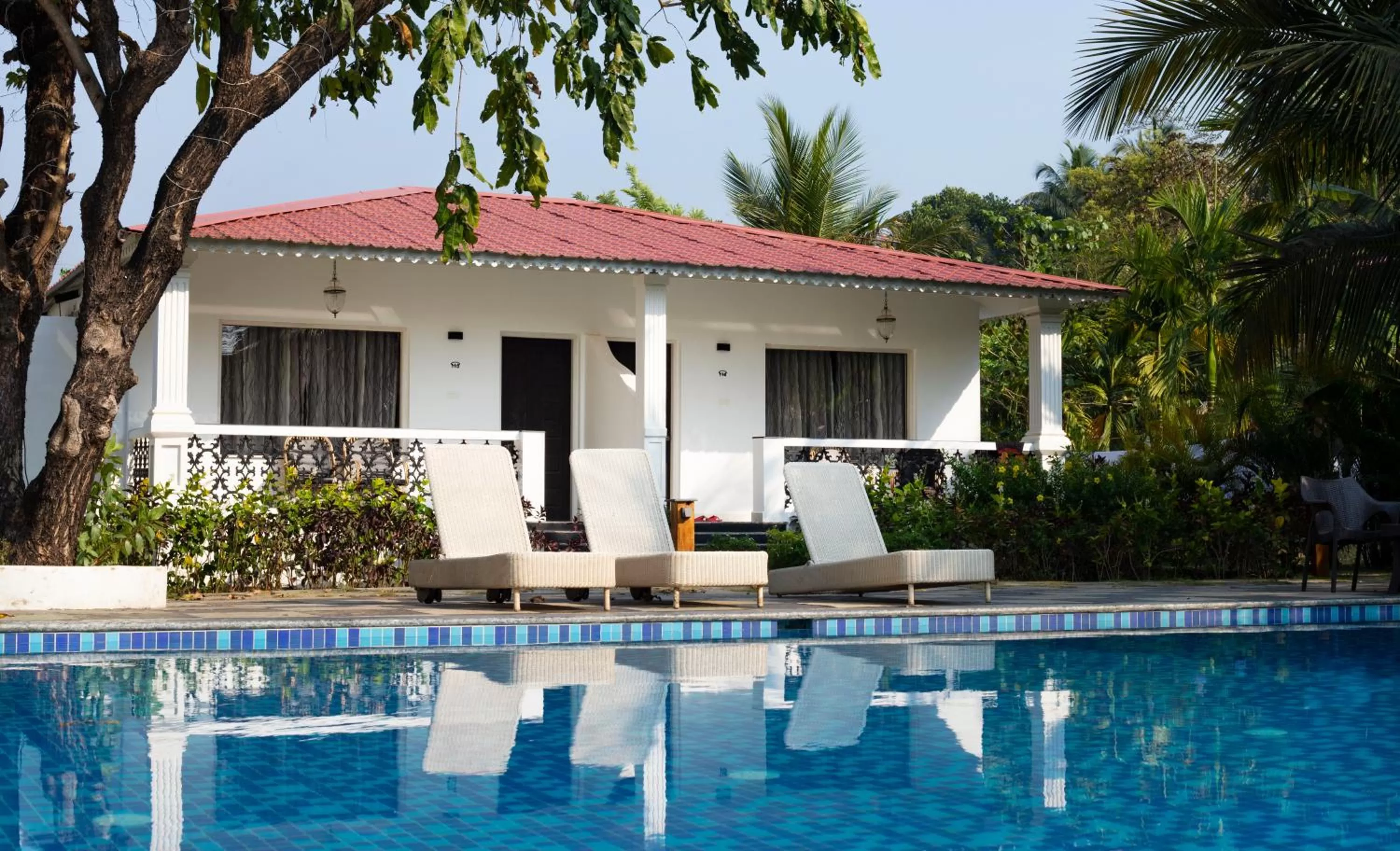 Property building in Wild Berry Resort Agonda