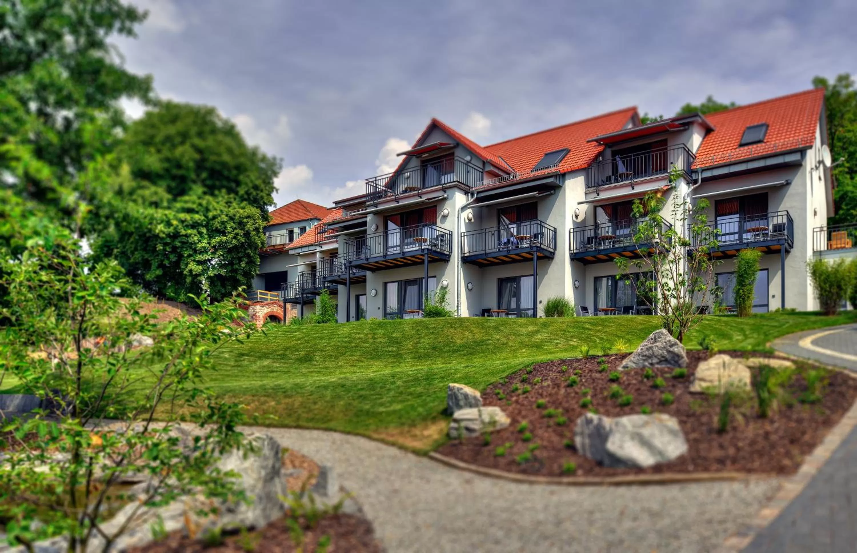 Facade/entrance in ARTHOTEL Kiebitzberg