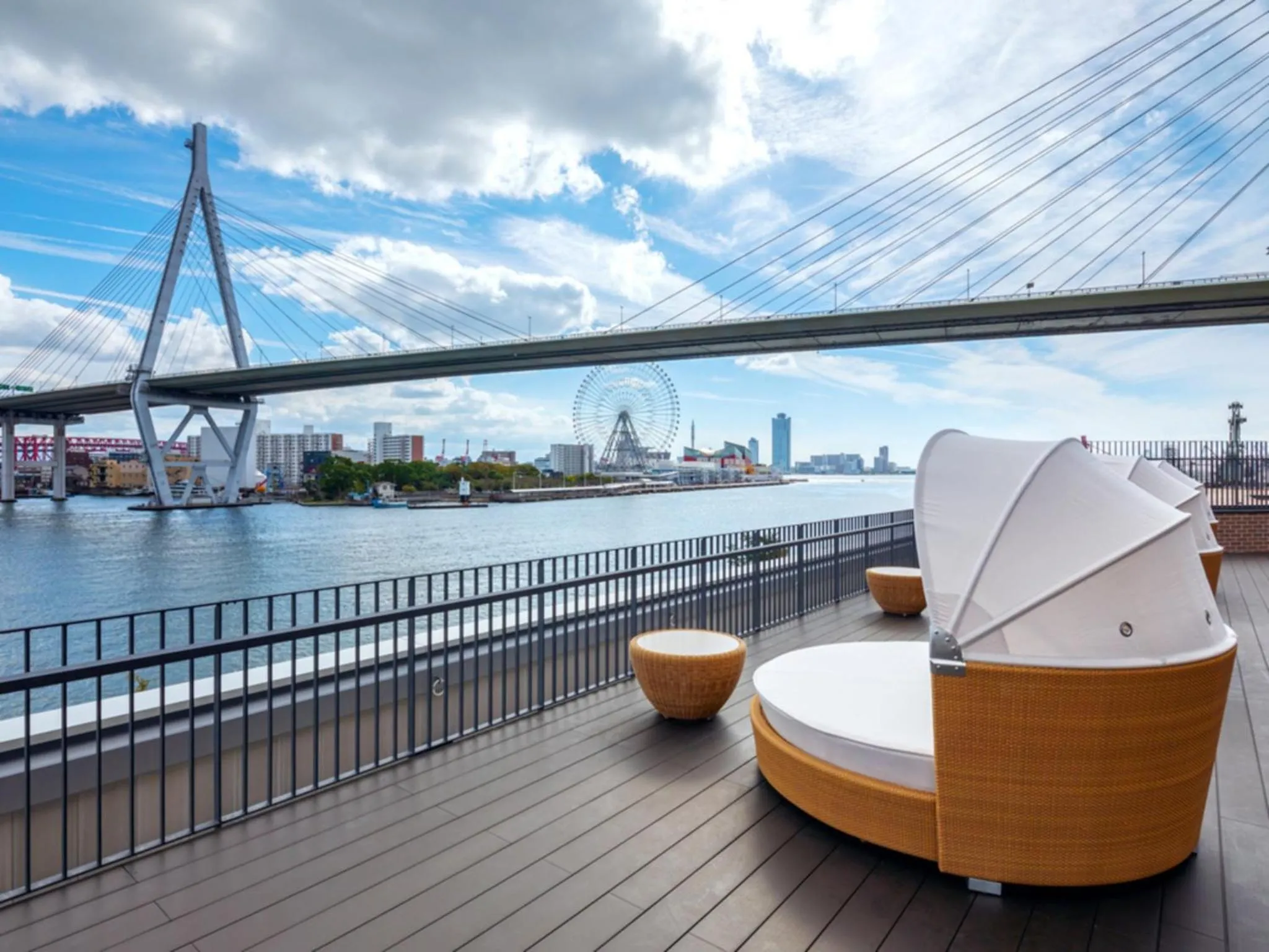 Balcony/Terrace in LIBER HOTEL Osaka