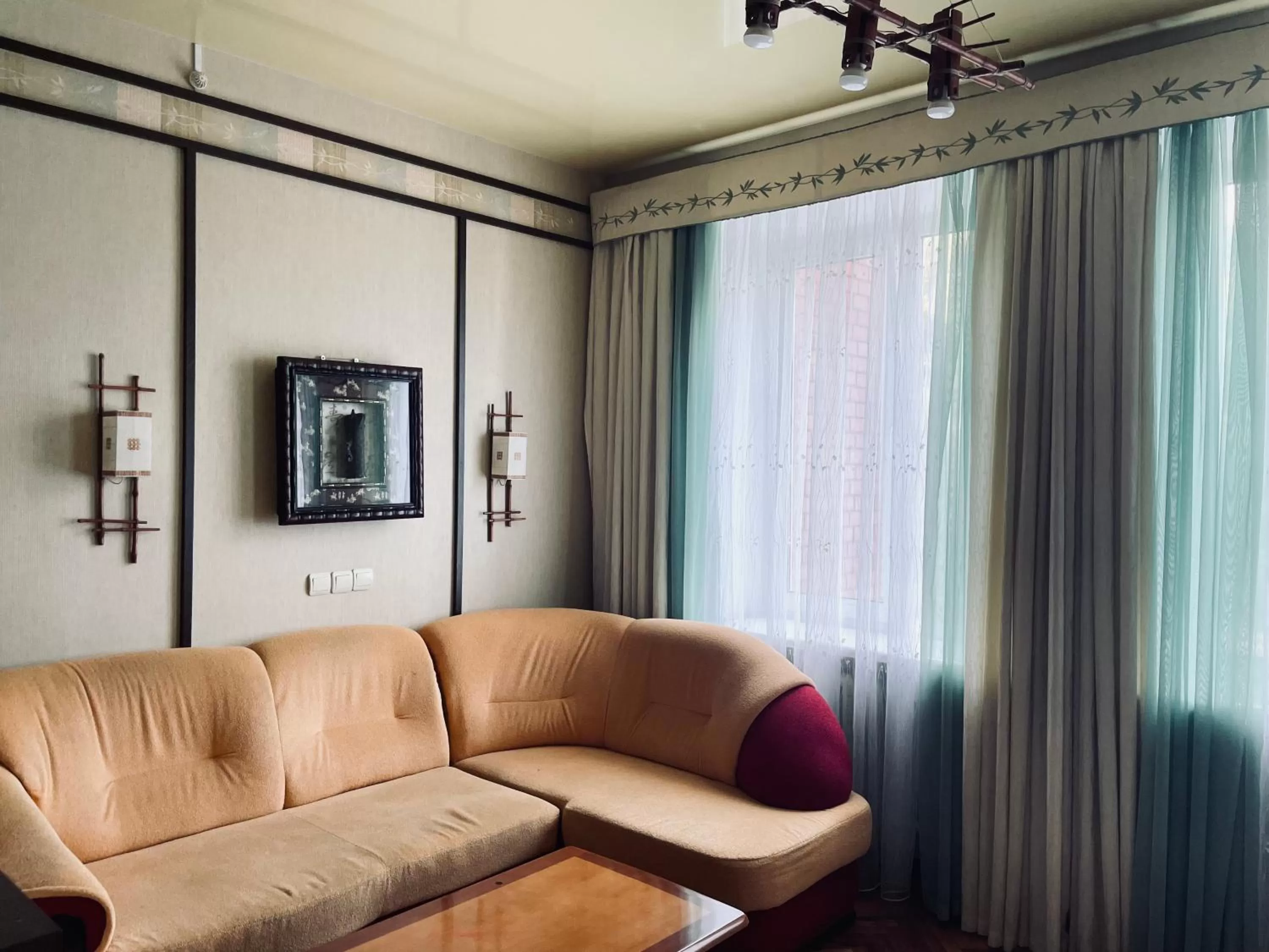 Seating Area in Hotel Prydesnyansky