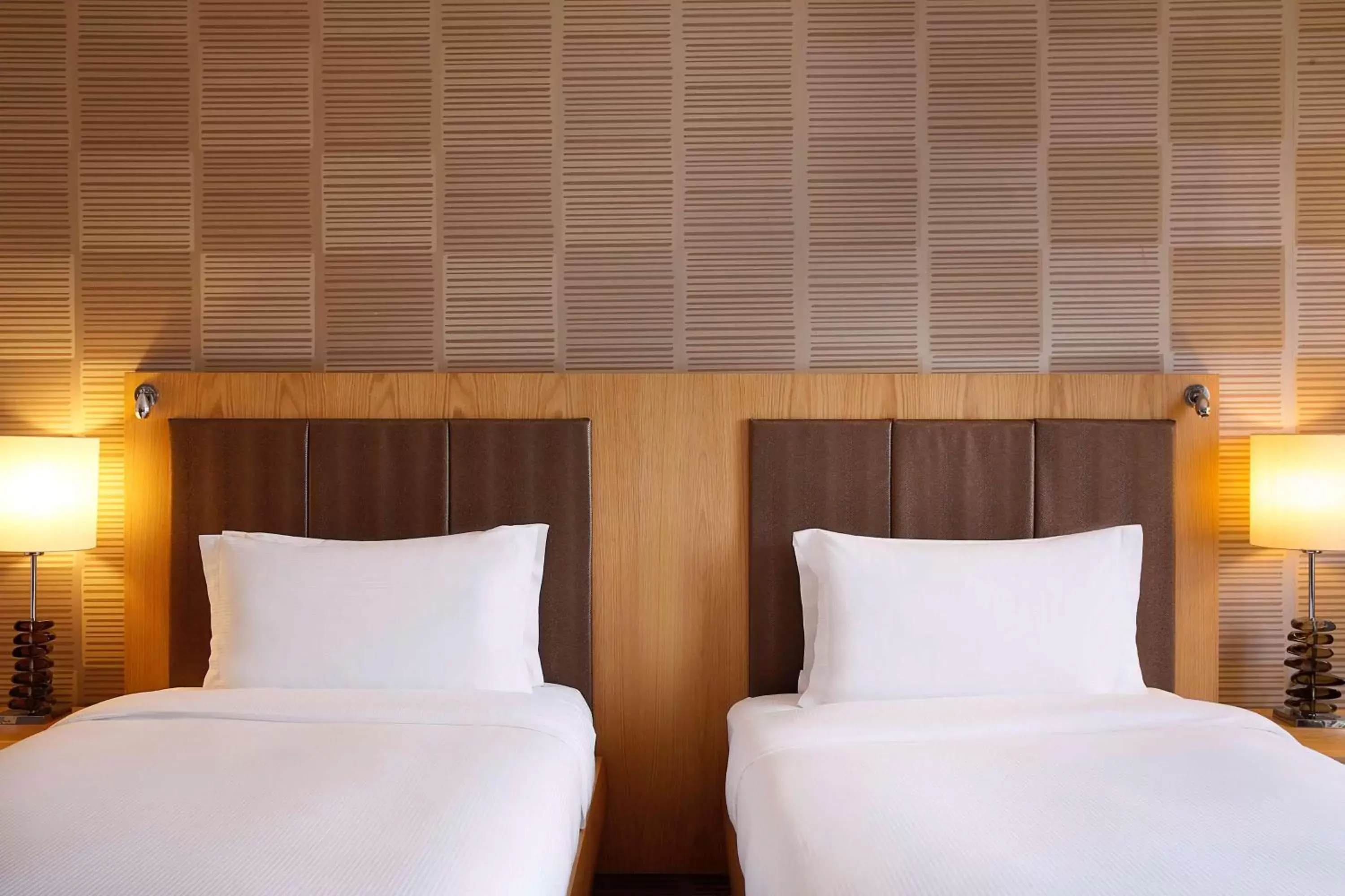 Twin Deluxe Room in Hilton Sandton Twin Deluxe Room in Hilton Sandton