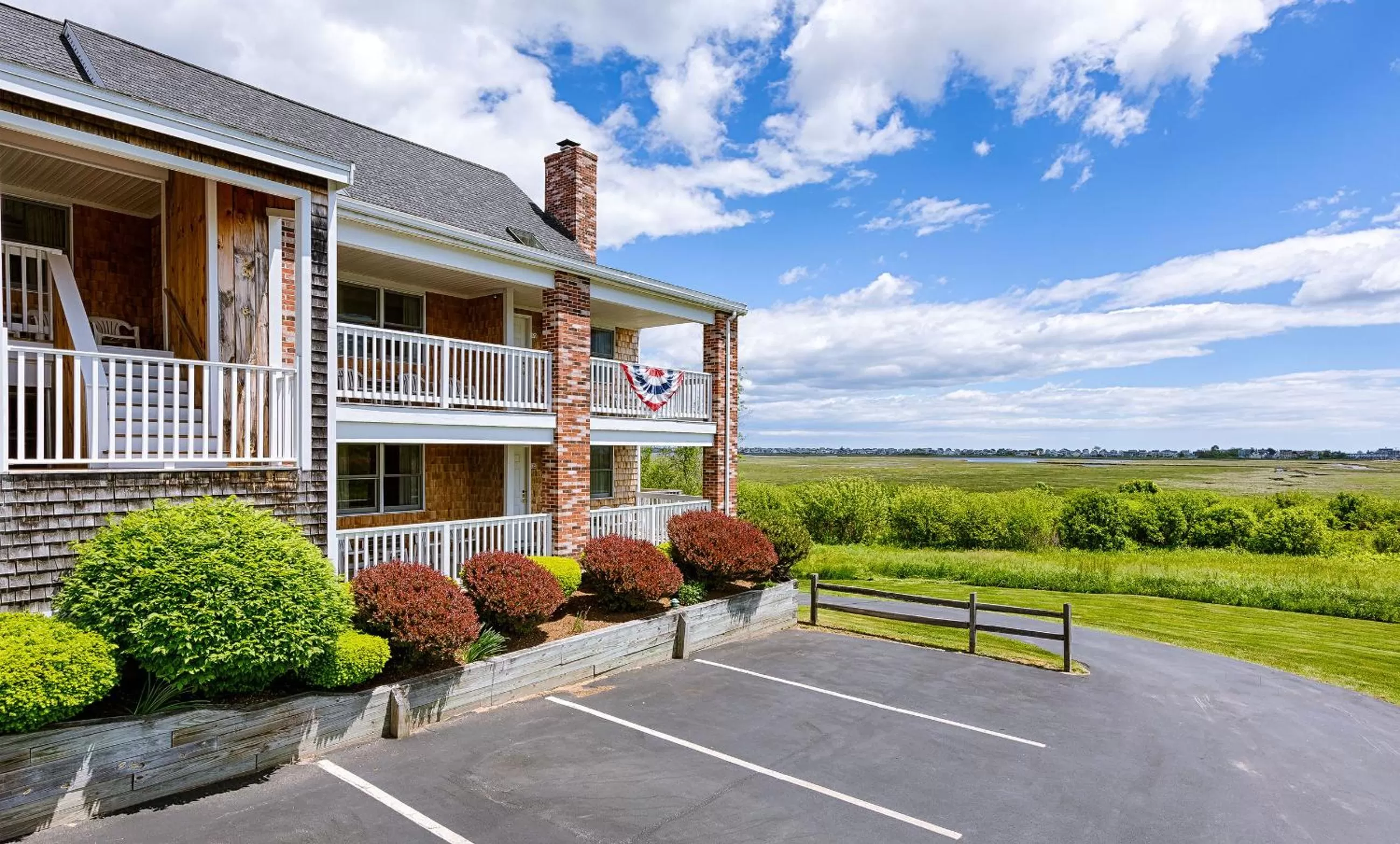 Property building in Misty Harbor Resort