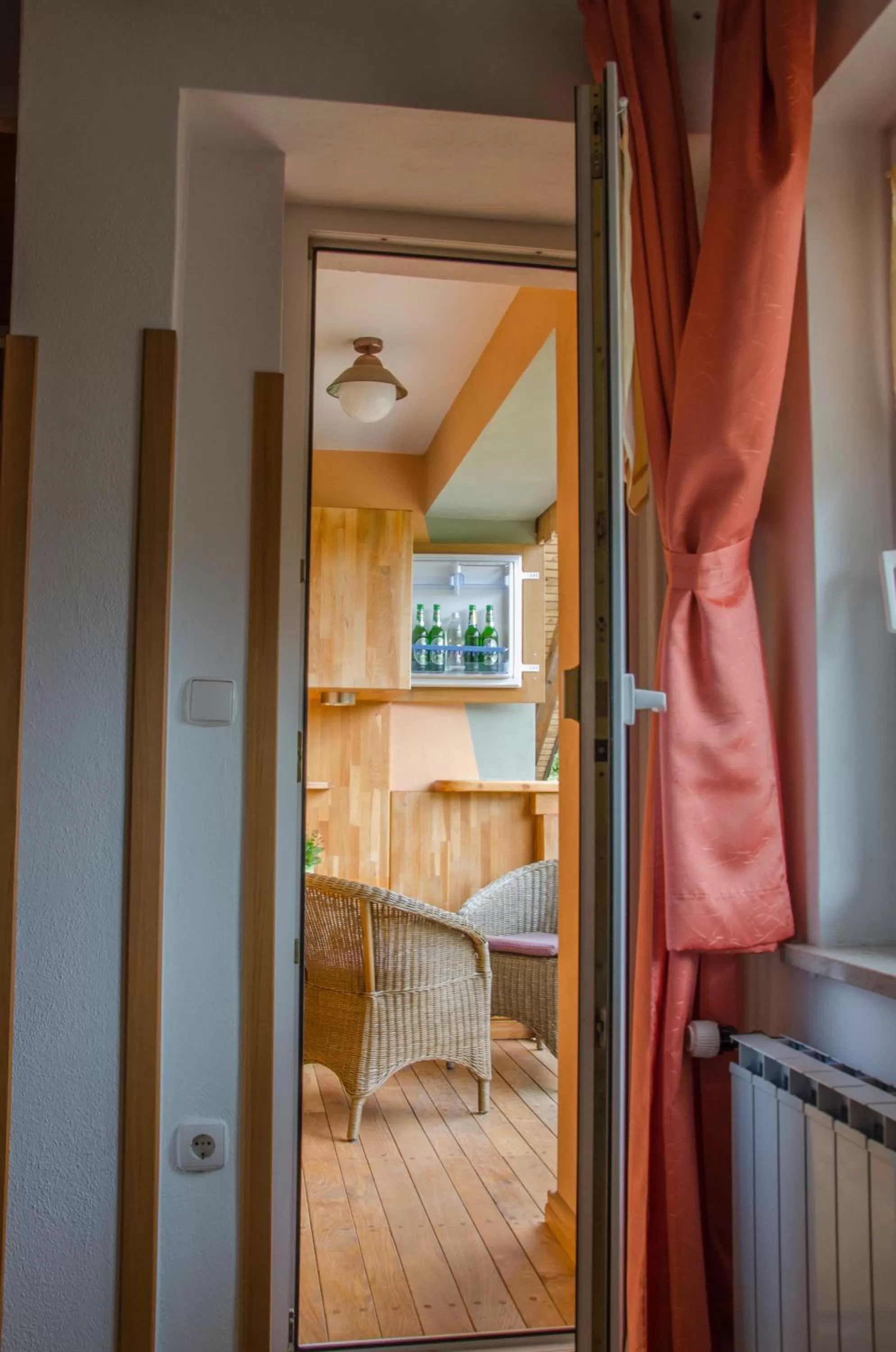 Patio in Miškar Rooms