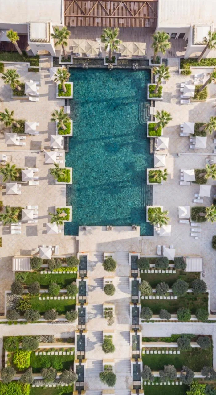 Swimming pool in Four Seasons Hotel Tunis