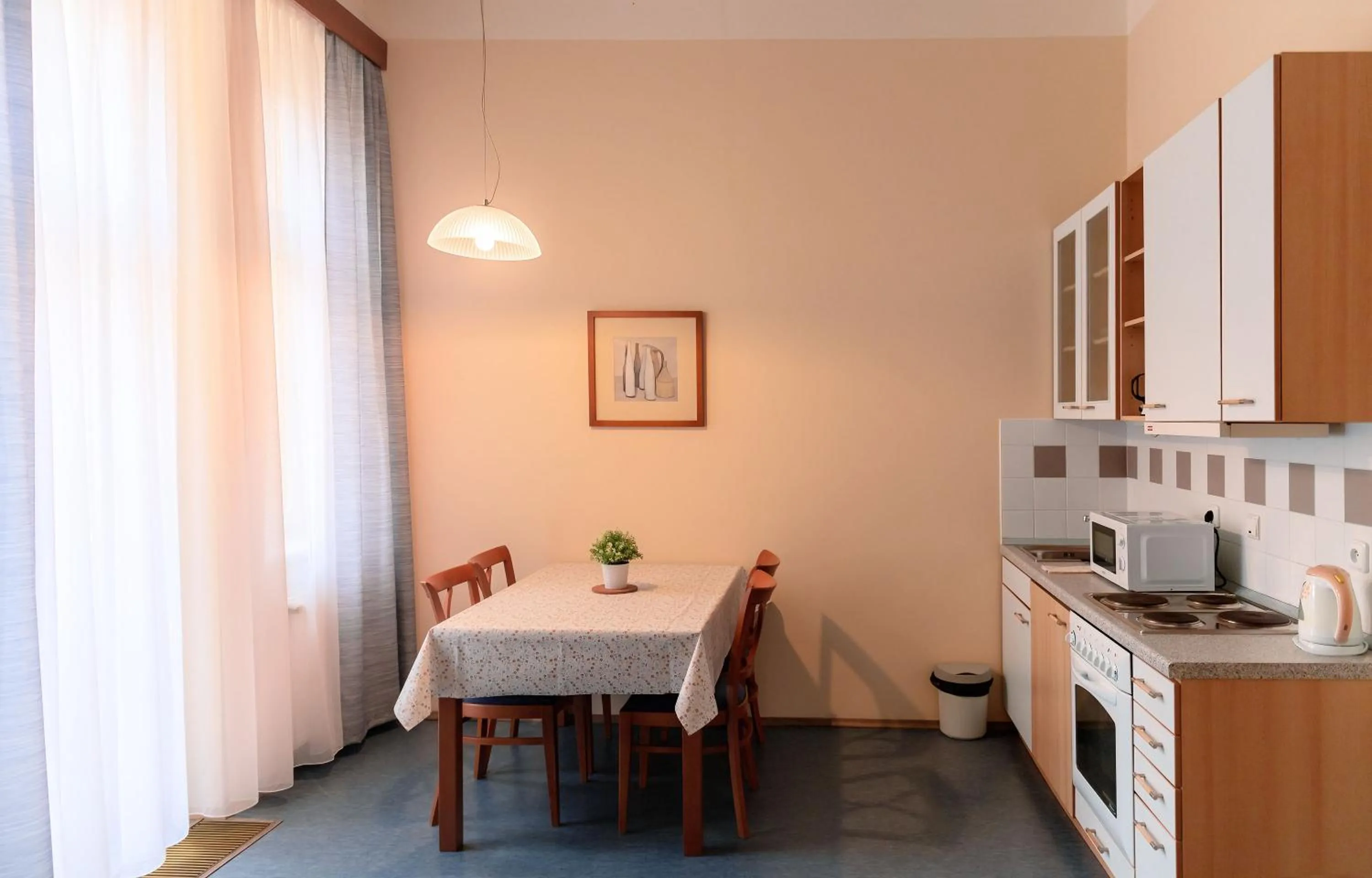 Kitchen or kitchenette in Sibelius Apartments