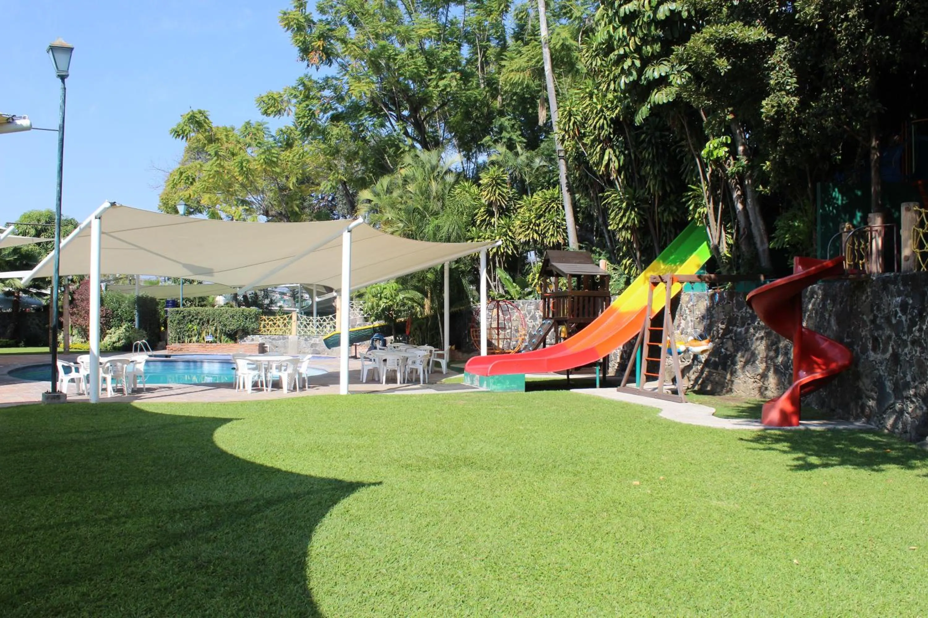 Children play ground in Hotel Coral Cuernavaca