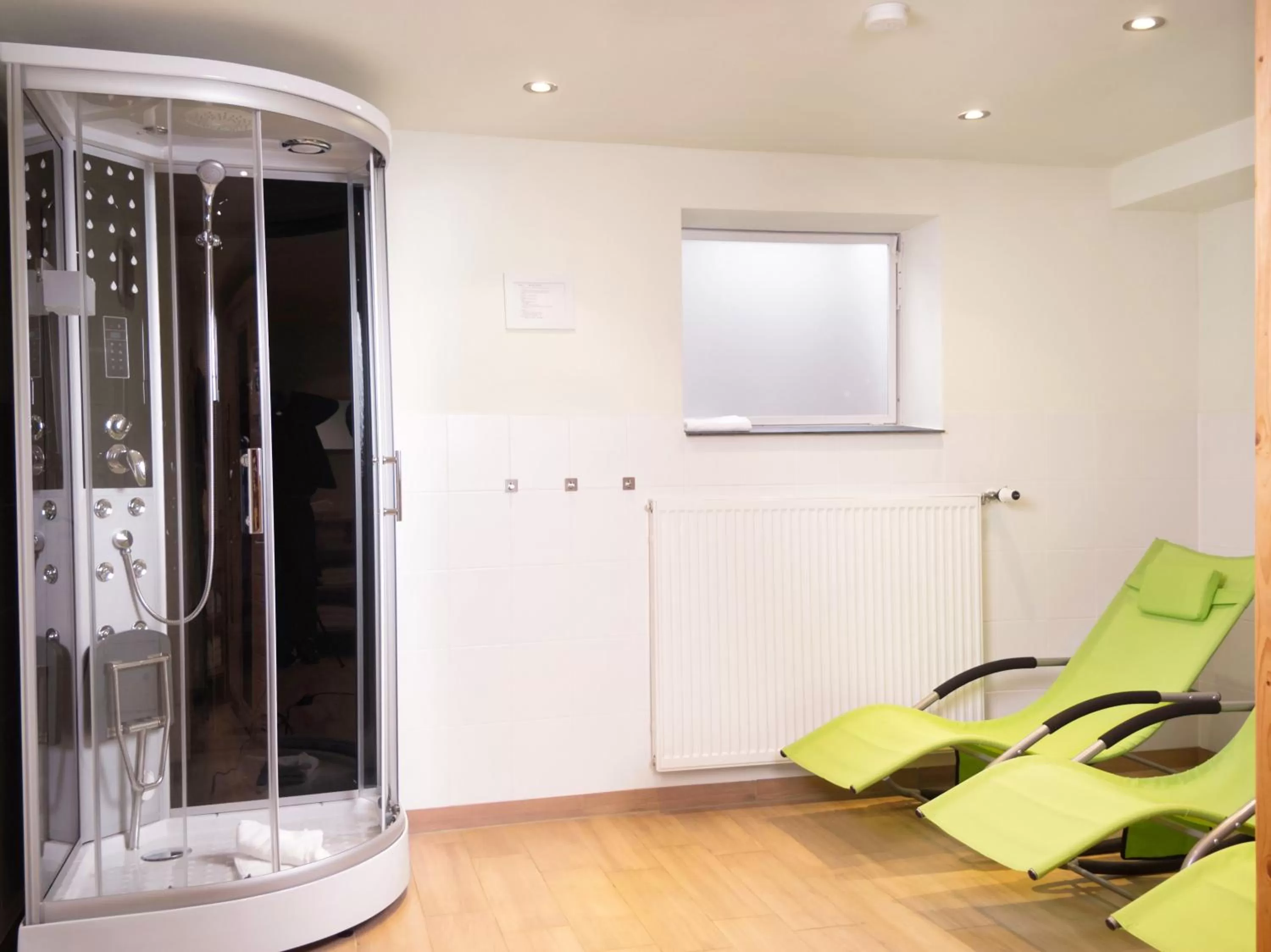 Shower, TV/Entertainment Center in Hotel Garni Landhaus Sonnenstern