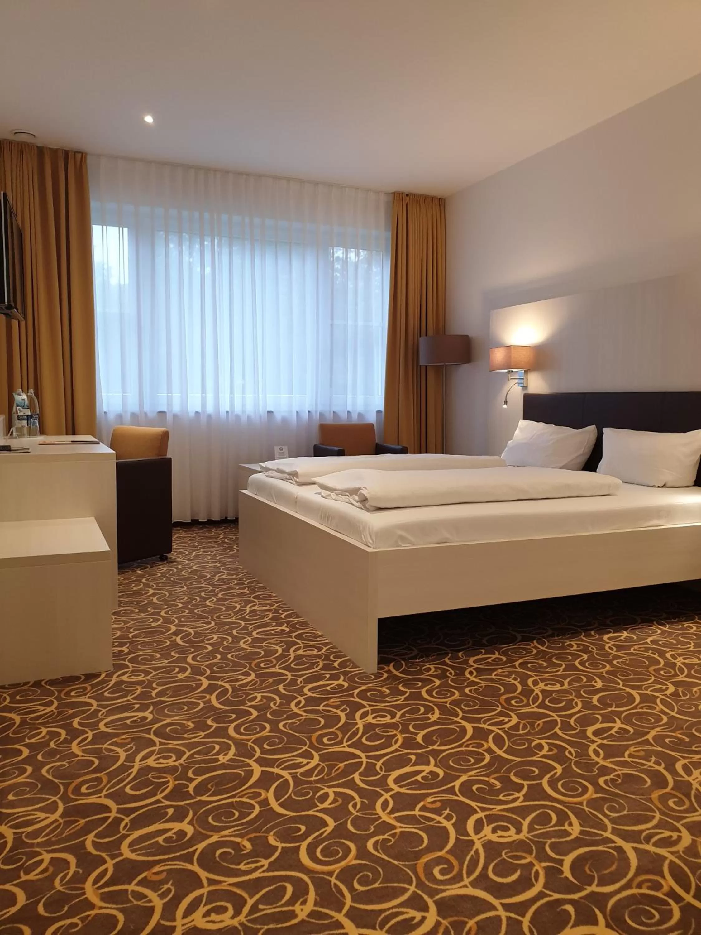 Decorative detail, Bed in Thermalis - Das Boardinghouse im Kurpark Bad Hersfeld