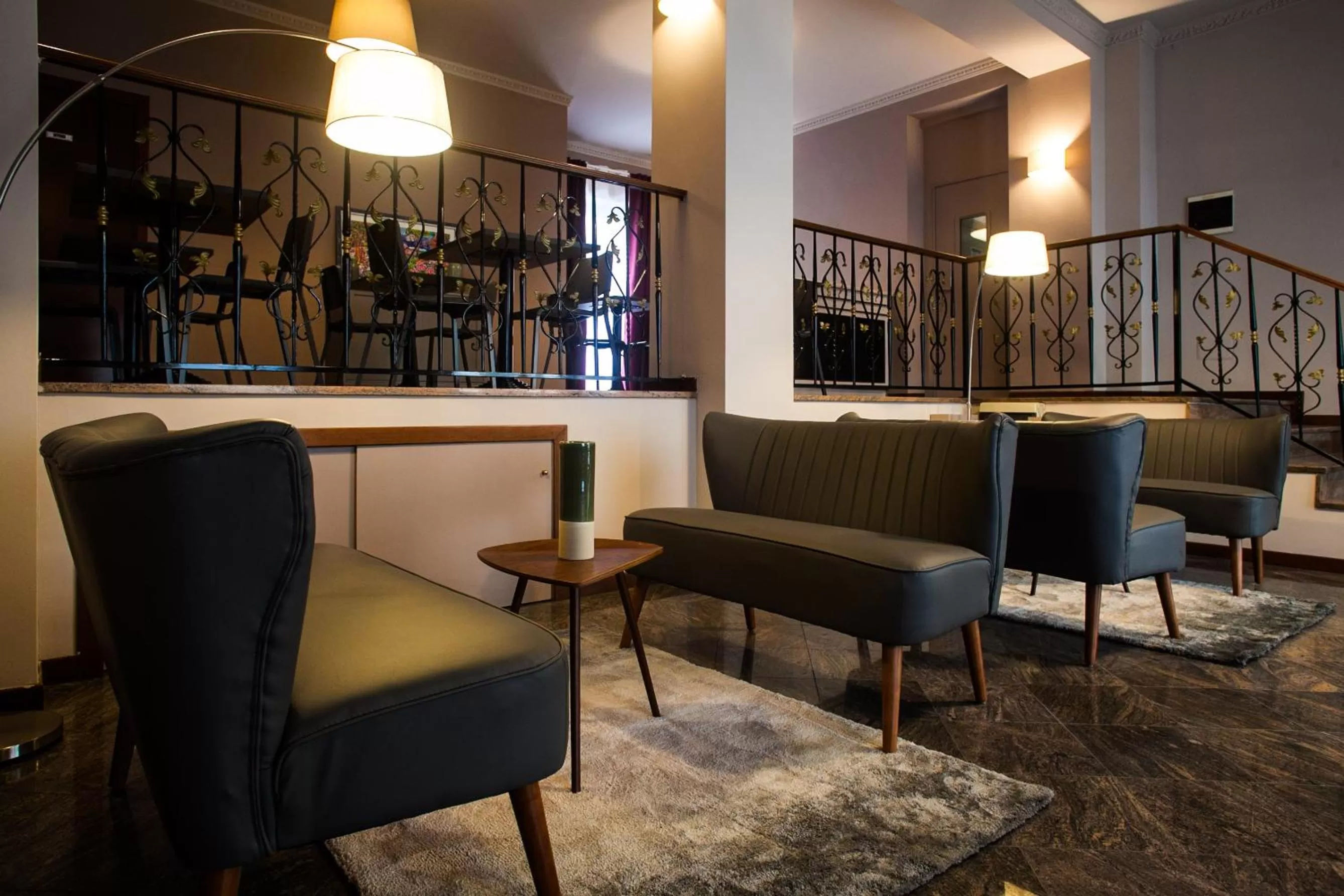 Lobby or reception in Hotel di Porta Romana