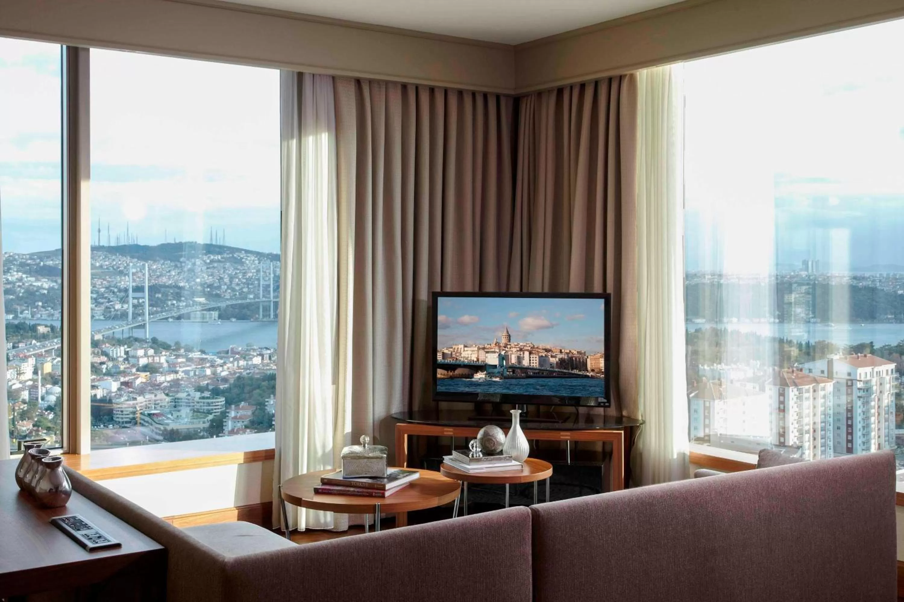 Living room in Renaissance Istanbul Polat Bosphorus Hotel