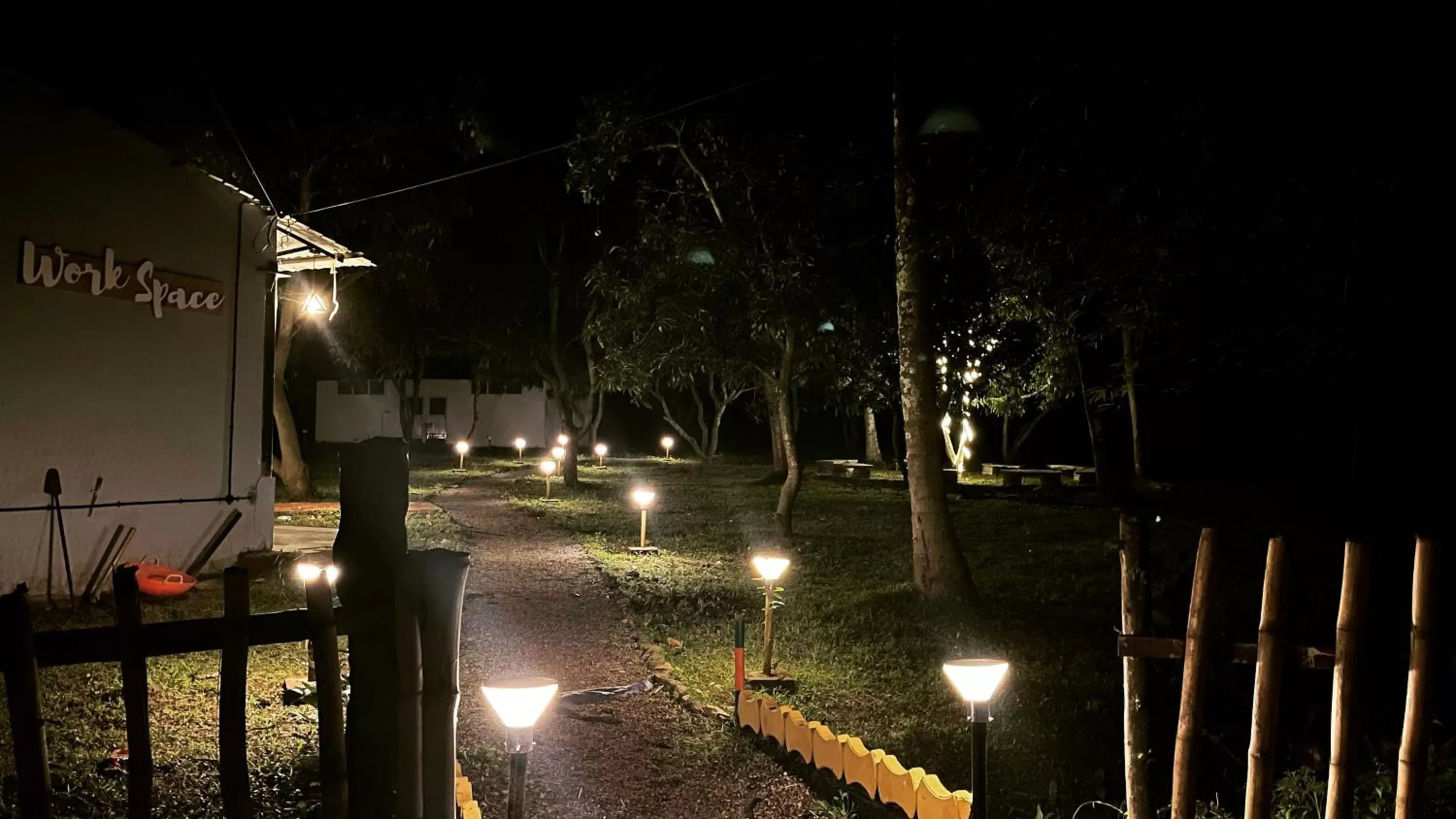 Garden in Commune18 Resort Chikmagalur