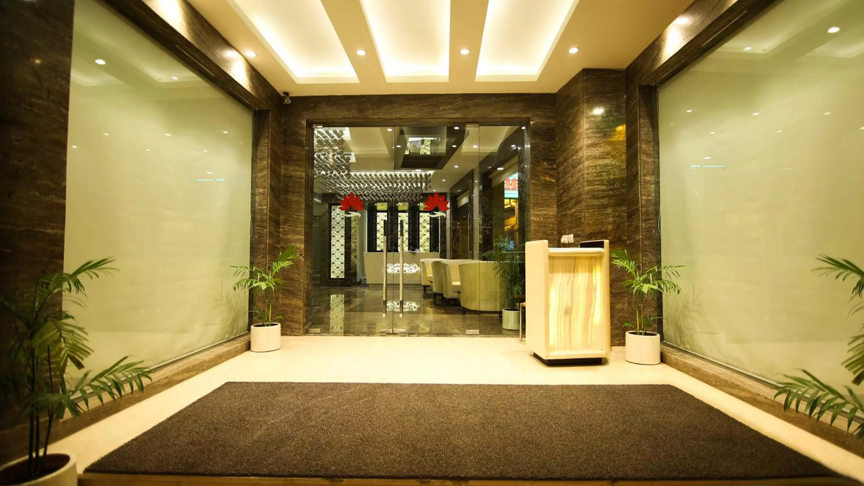 Area and facilities in Hotel The Prime Balaji Deluxe, City Centre, With Free Airport Pickup