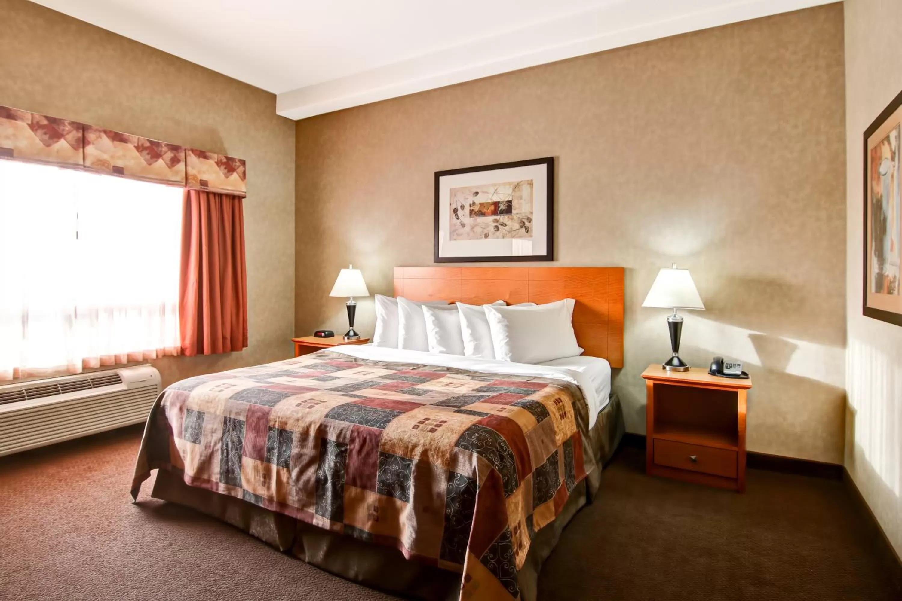 Bedroom, Bed in Canalta Stettler