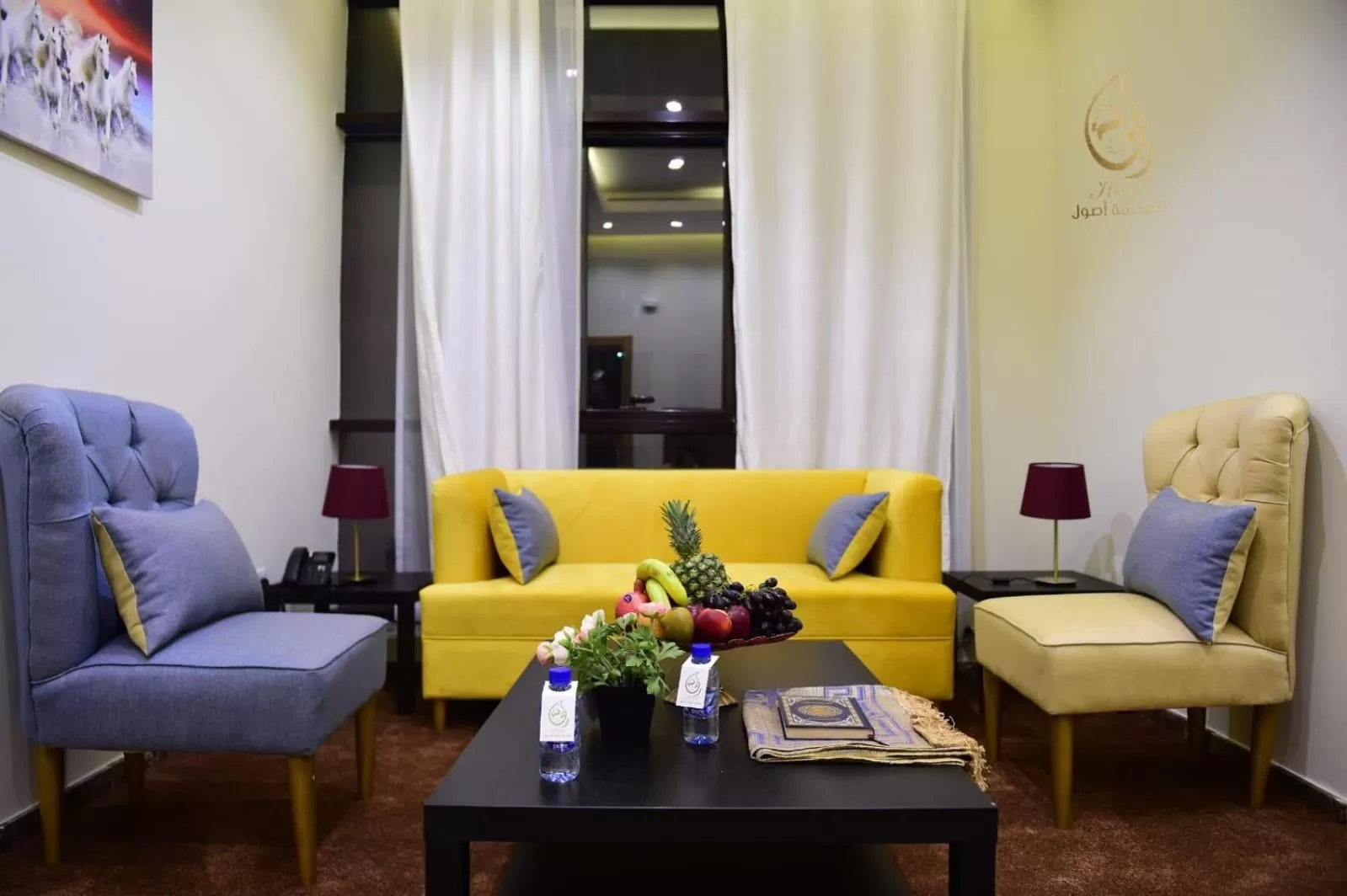 Seating Area in Rihanna Hotel Apartment