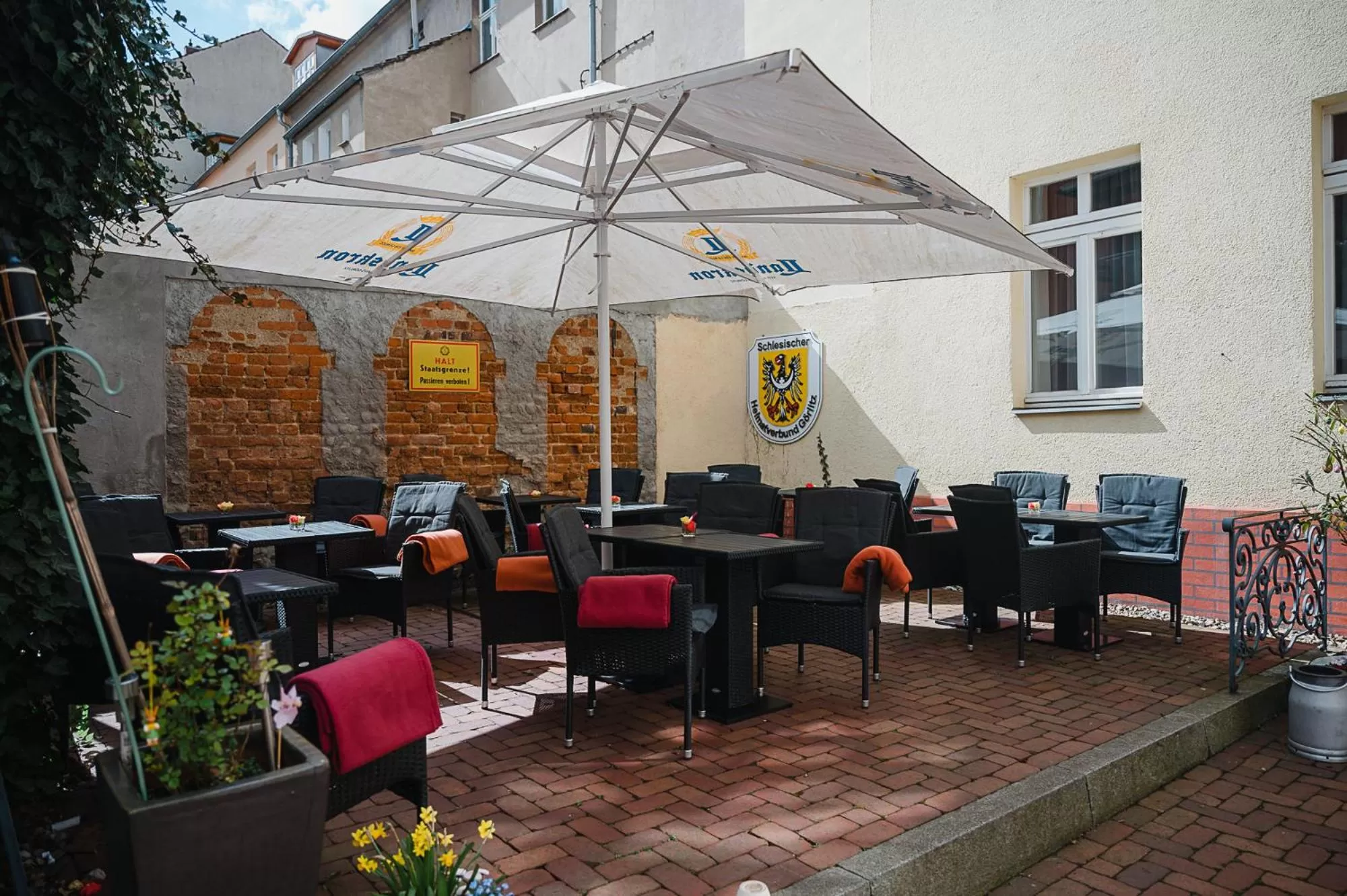 Patio in Hotel Alt Görlitz