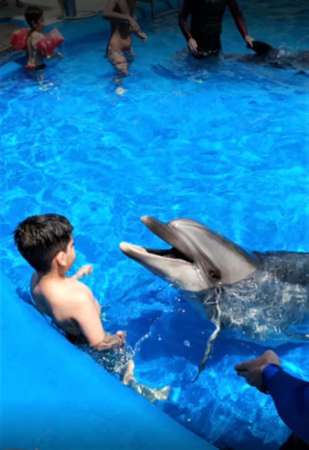 People, Swimming Pool in Special Apartments In Orbi City Batumi