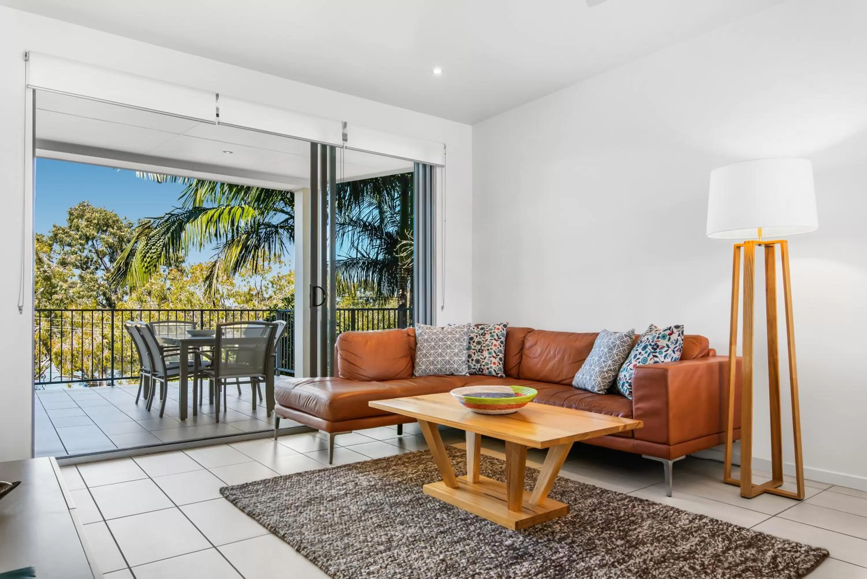 Living room in Metzo Noosa Resort