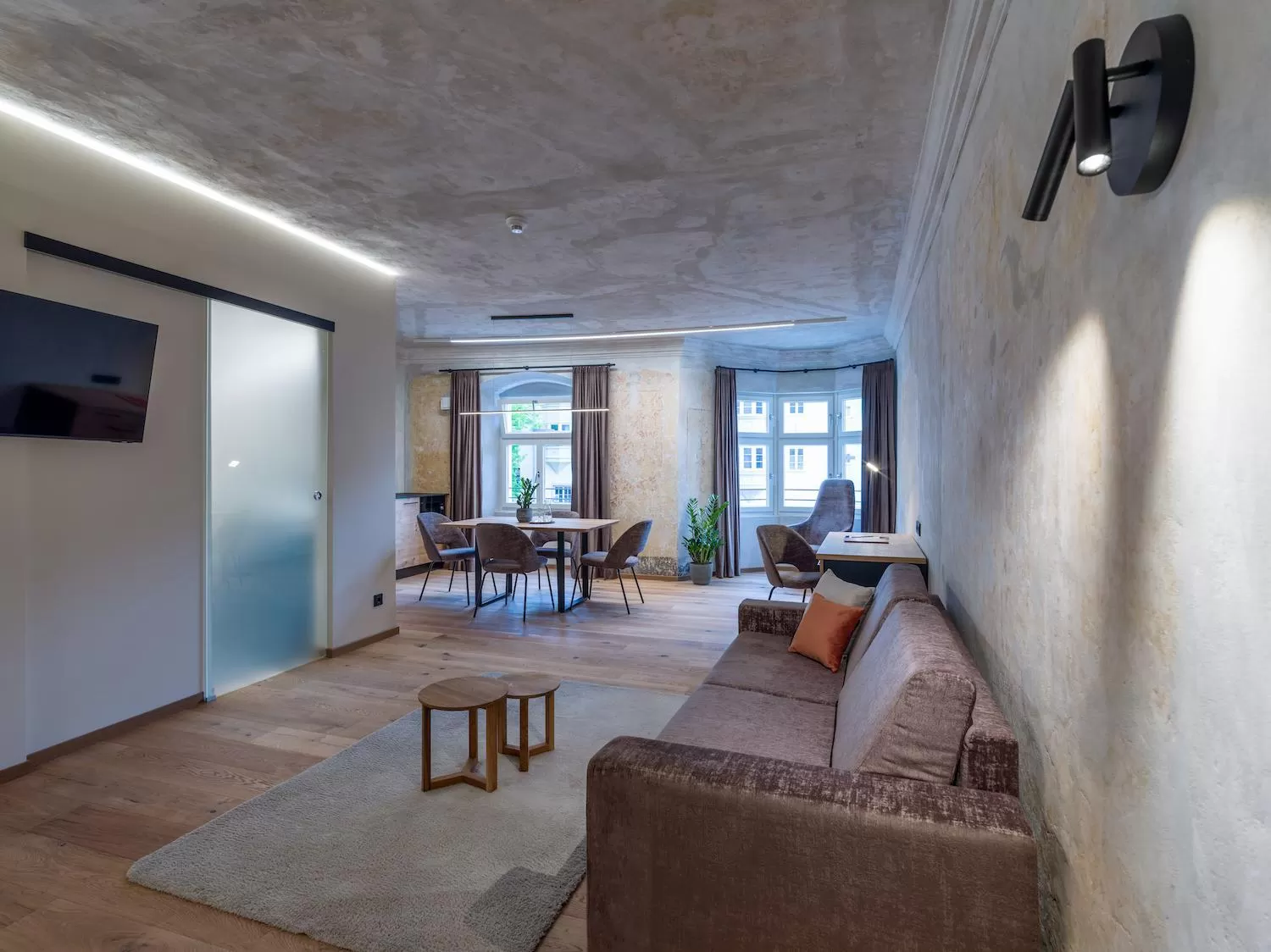 Living room, Seating Area in Platzhirsch Kufstein