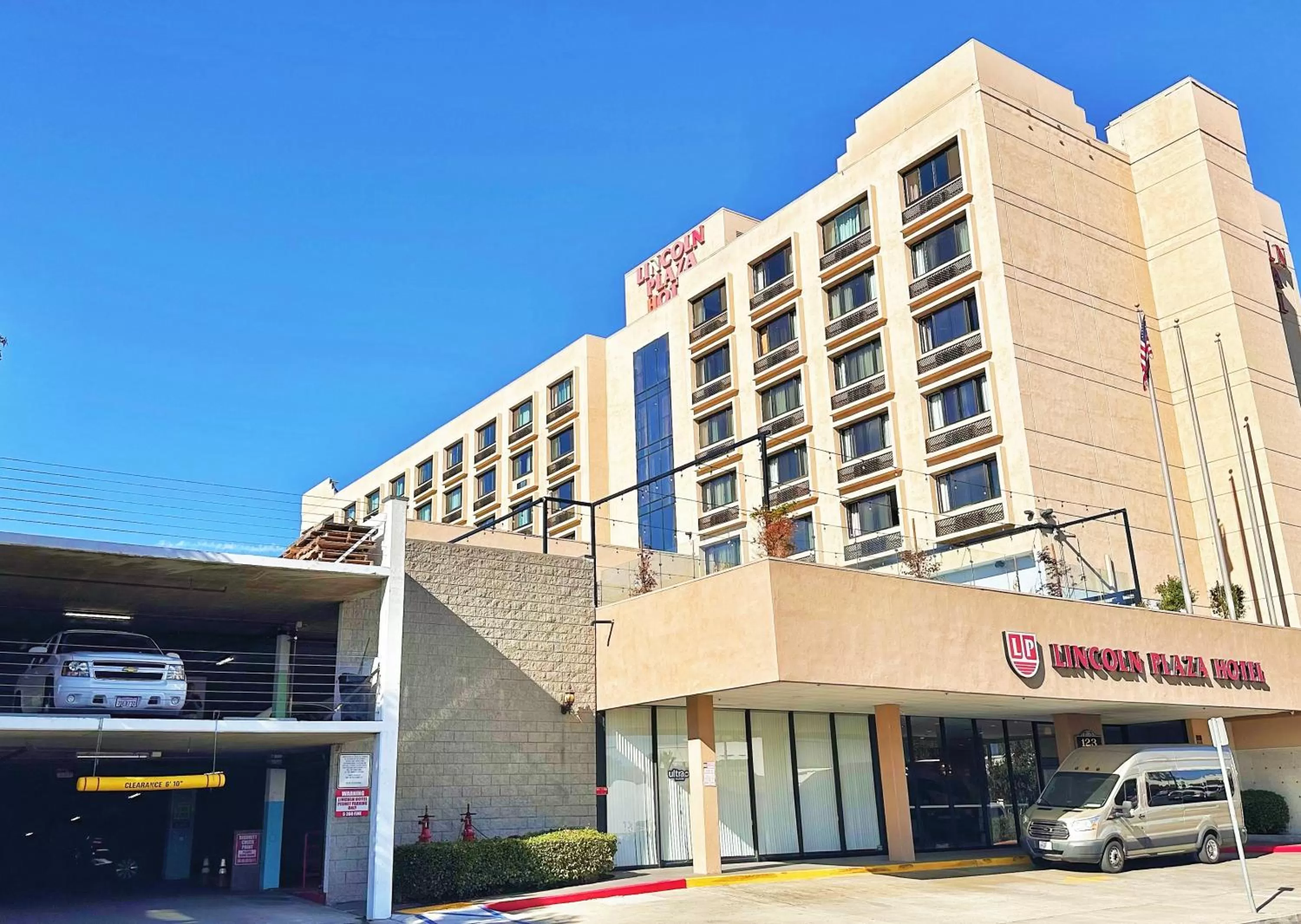 Property building in Lincoln Hotel Monterey Park Los Angeles