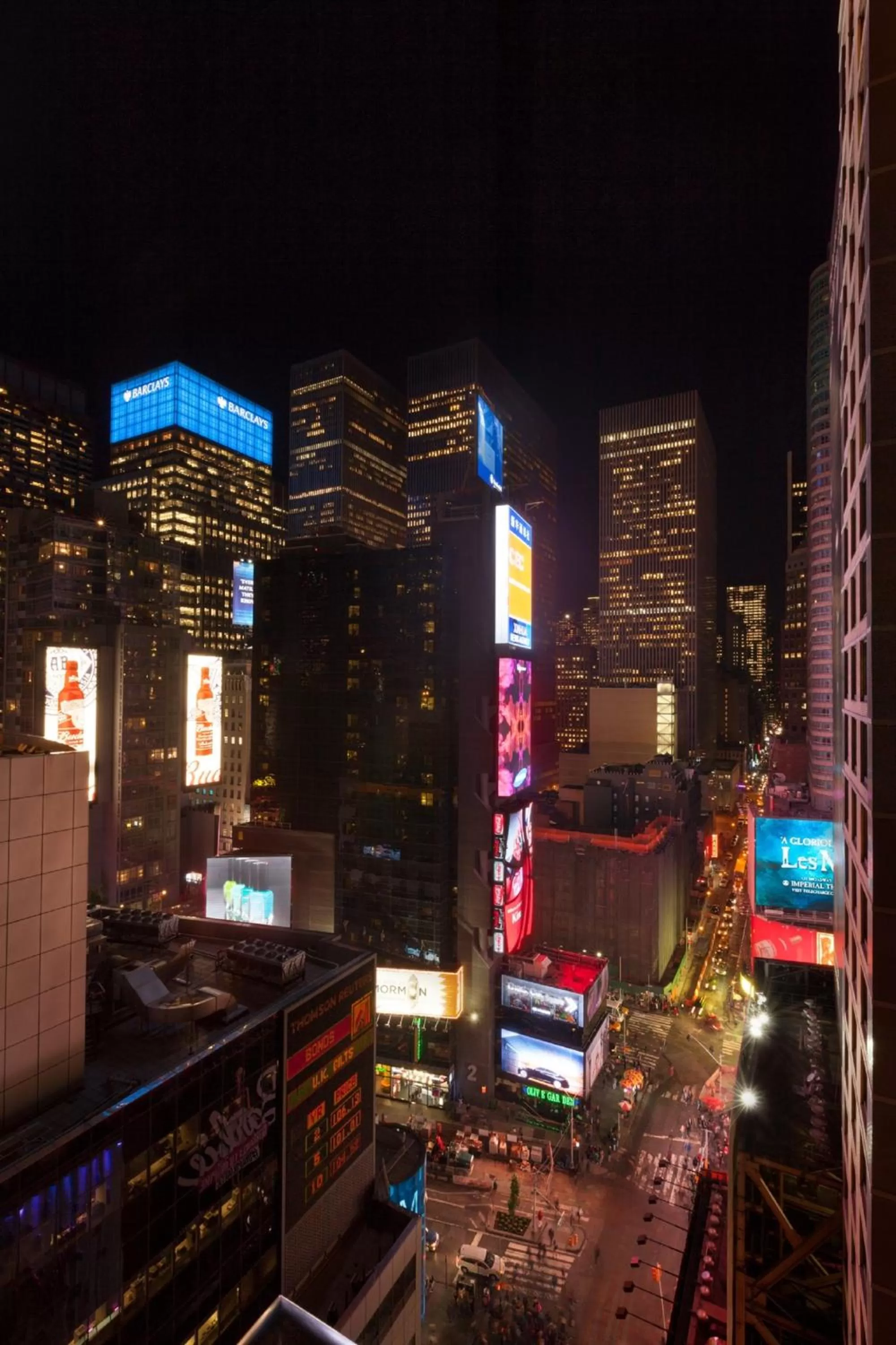 City view in Hotel Edison Times Square