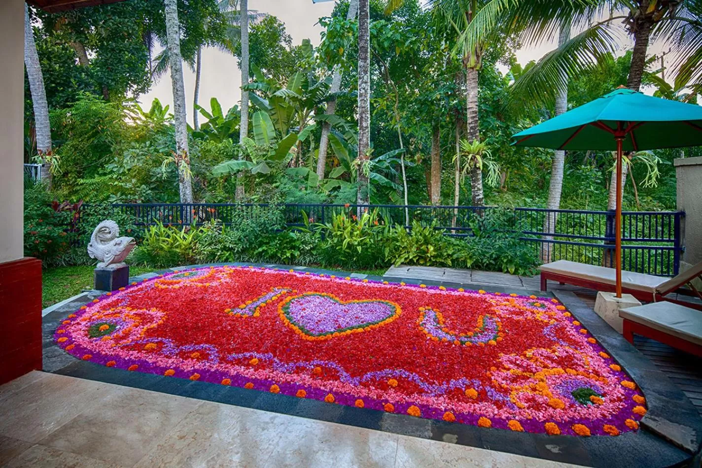 Bedroom in The Kalyana Ubud Resort