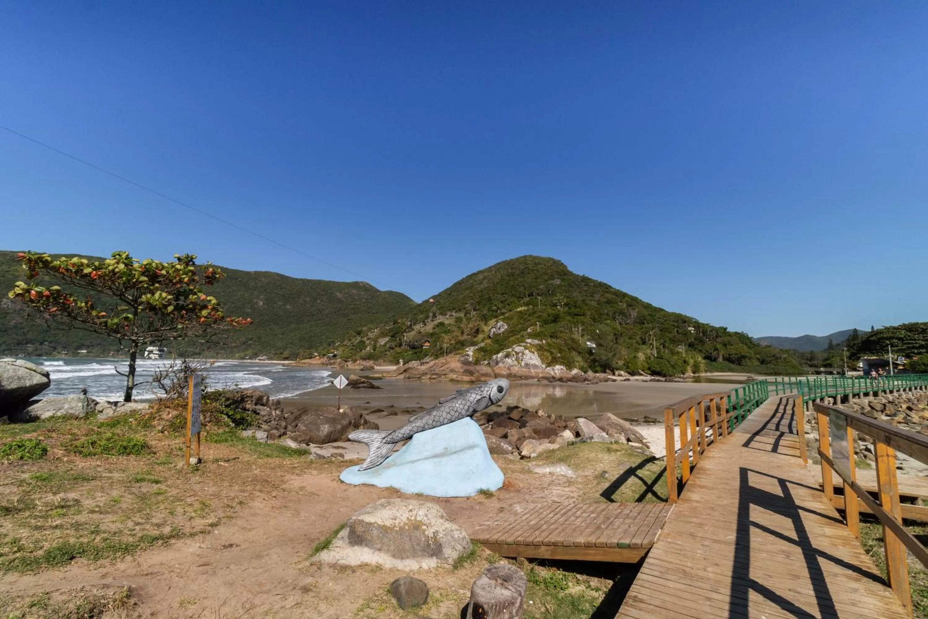 Beach in Pousada Maré de Lua