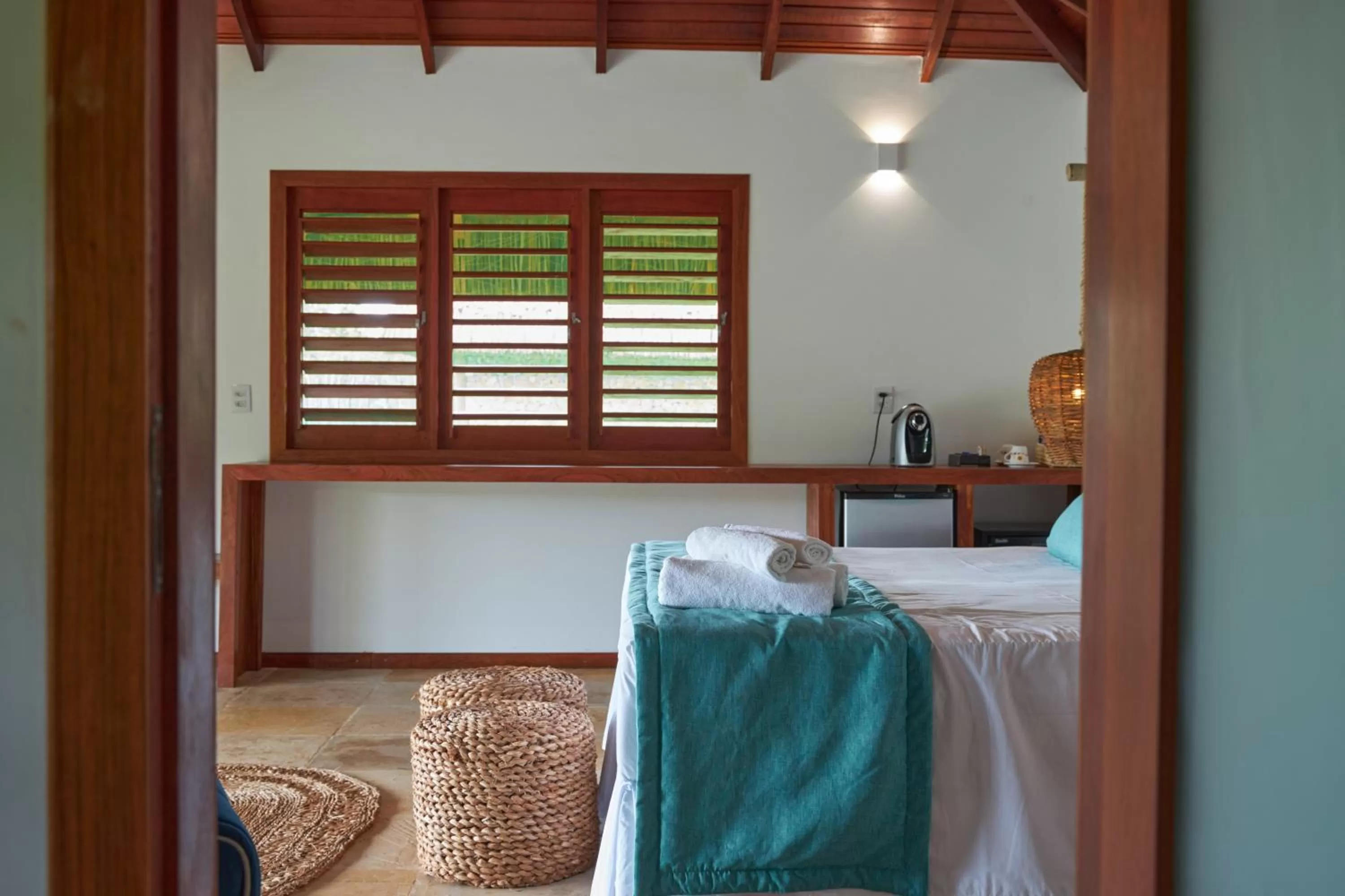 Bed in Kauli Seadi Beach Hotel