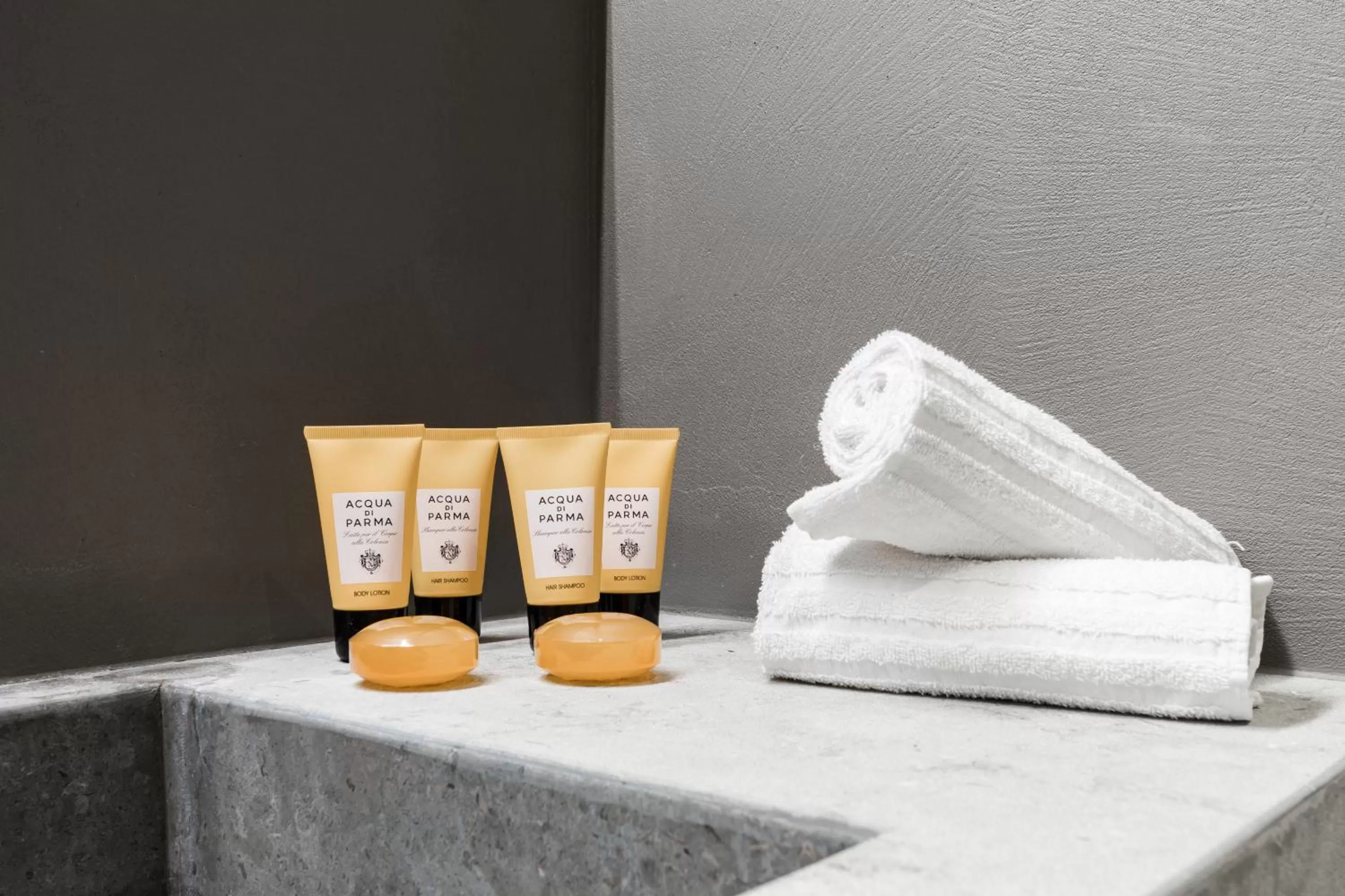 Bathroom in Elysium Suites collection