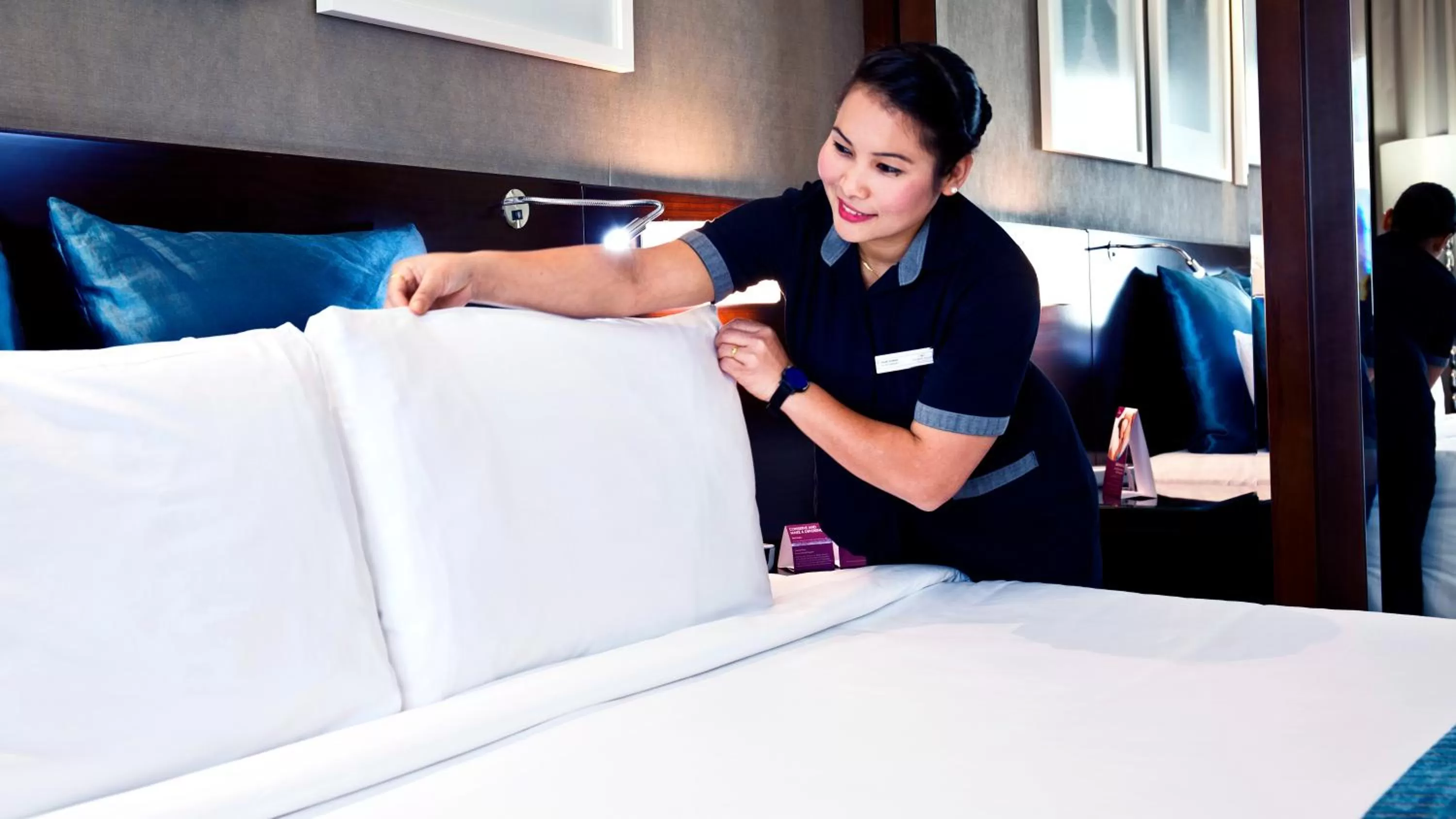 Staff, Bed in Crowne Plaza Dubai Deira by IHG