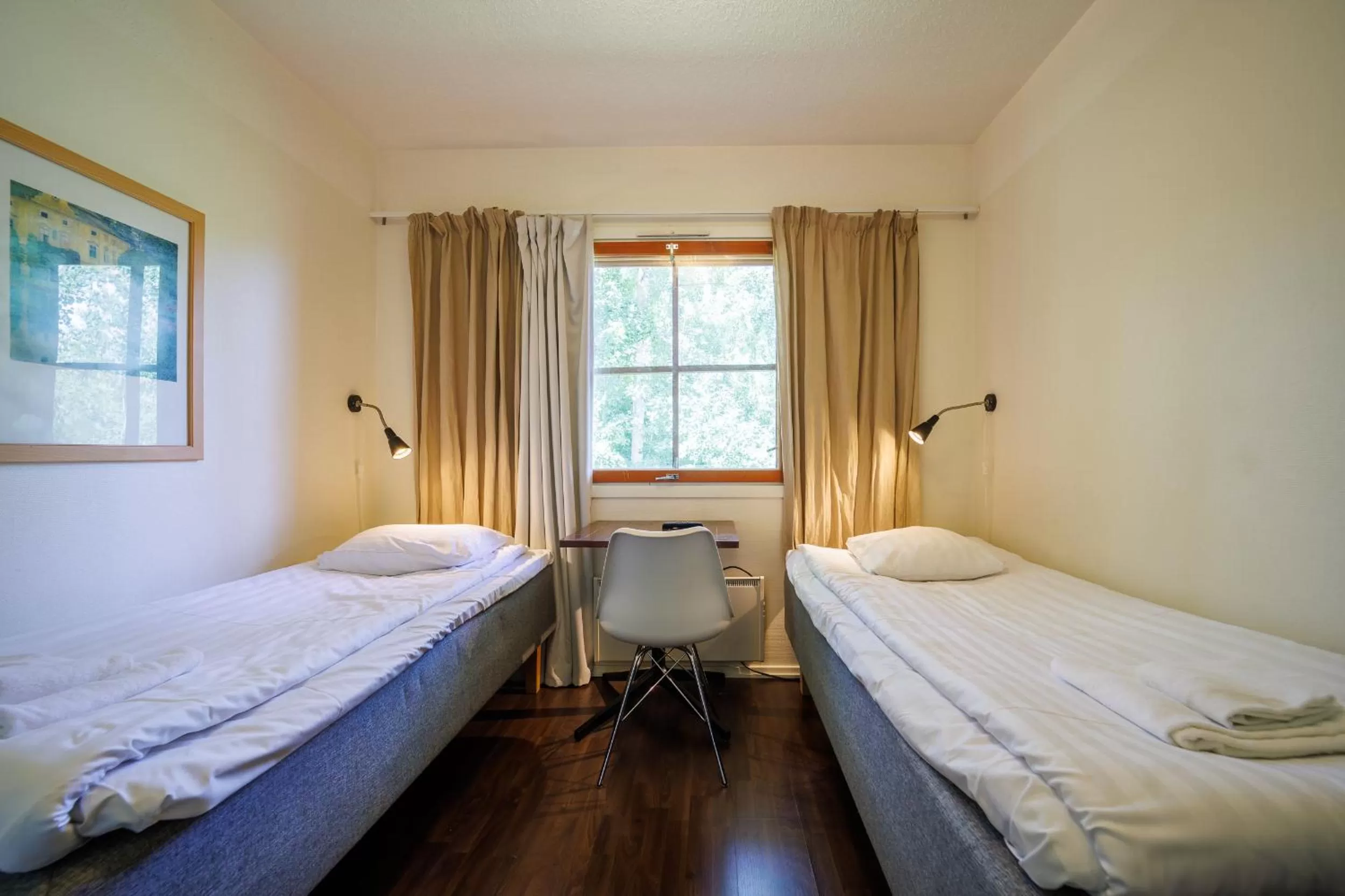 Bed in Hotelli Uninen Tampere