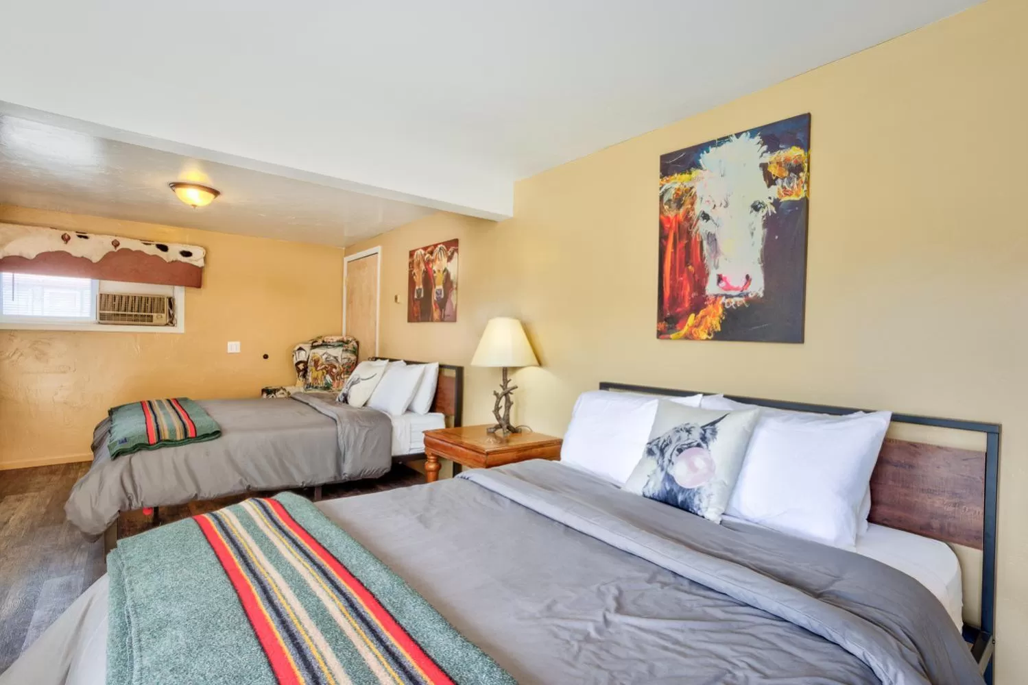 Bedroom, Bed in Lodge at Poncha Springs