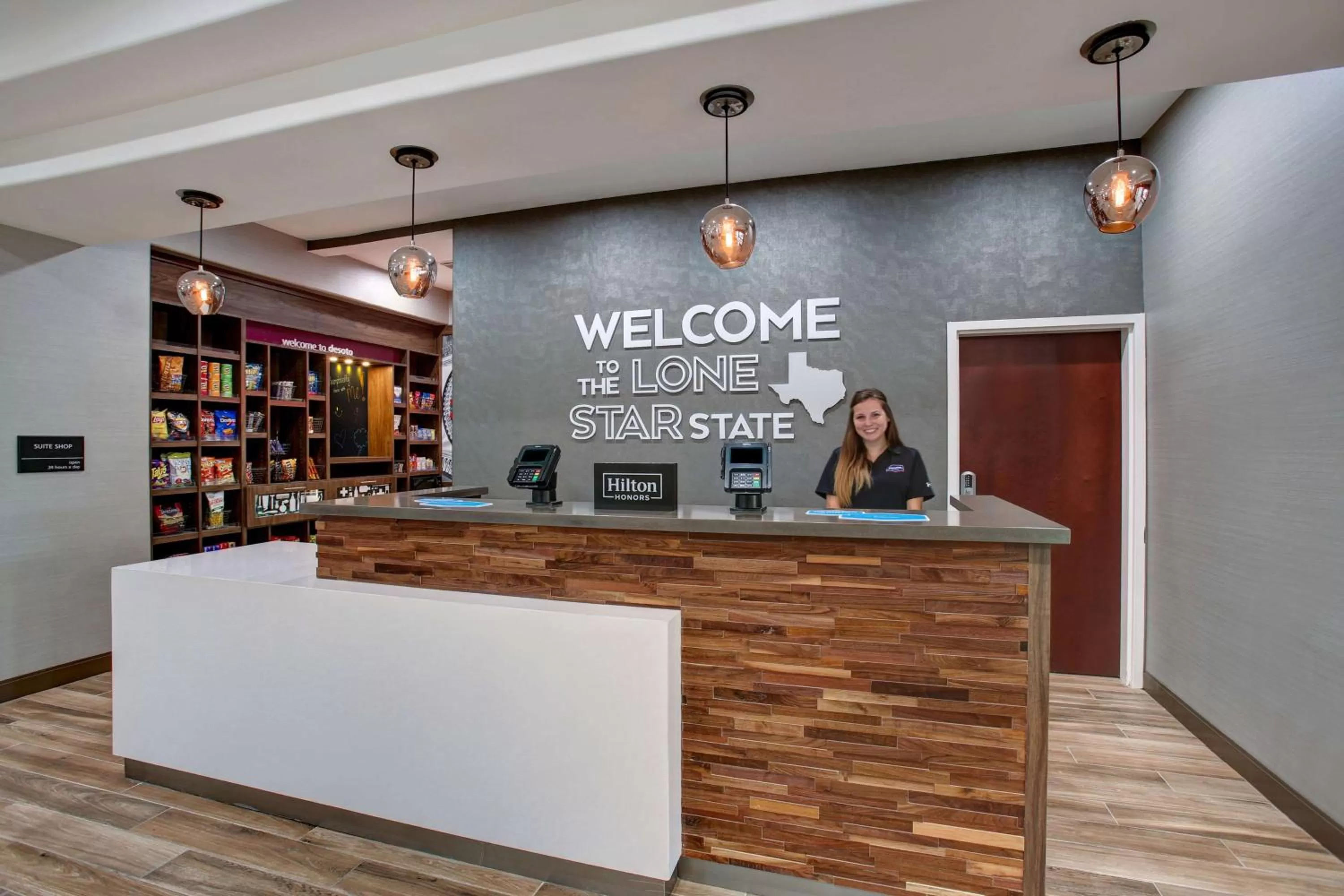 Lobby or reception in Hampton Inn & Suites Dallas-DeSoto