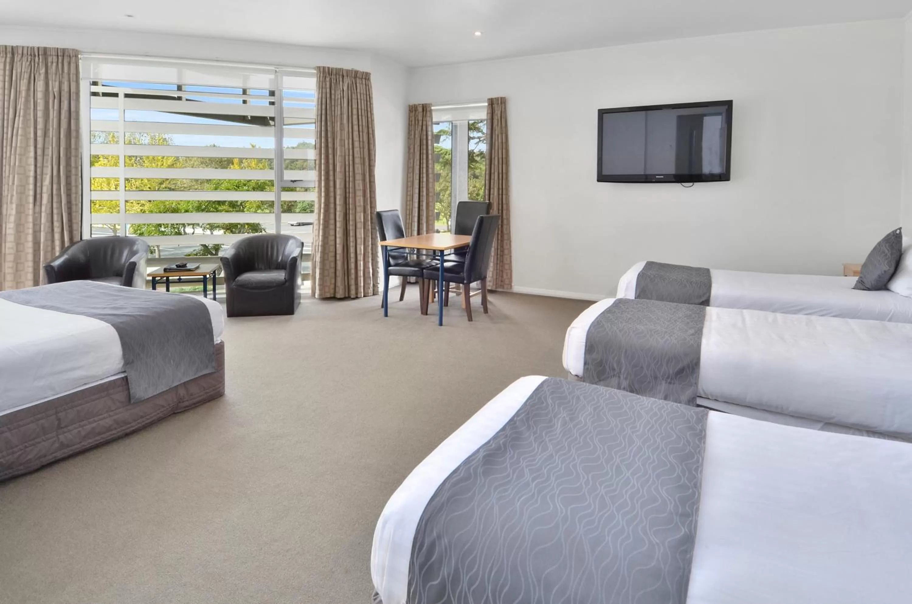 Bed in Poenamo Hotel