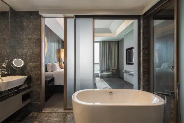 Bed in Sedona Hotel Yangon