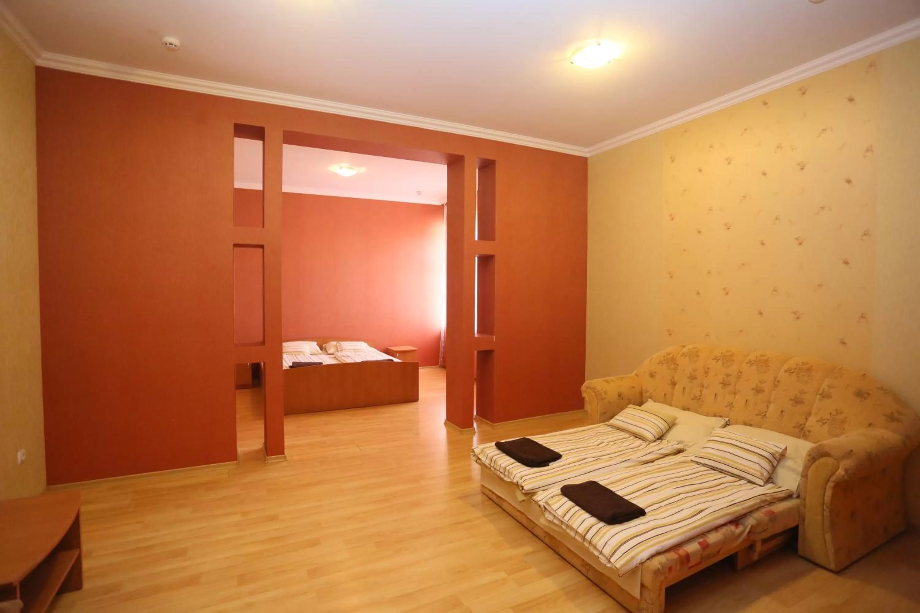 Photo of the whole room, Bed in Praktik Hotel & Restaurant