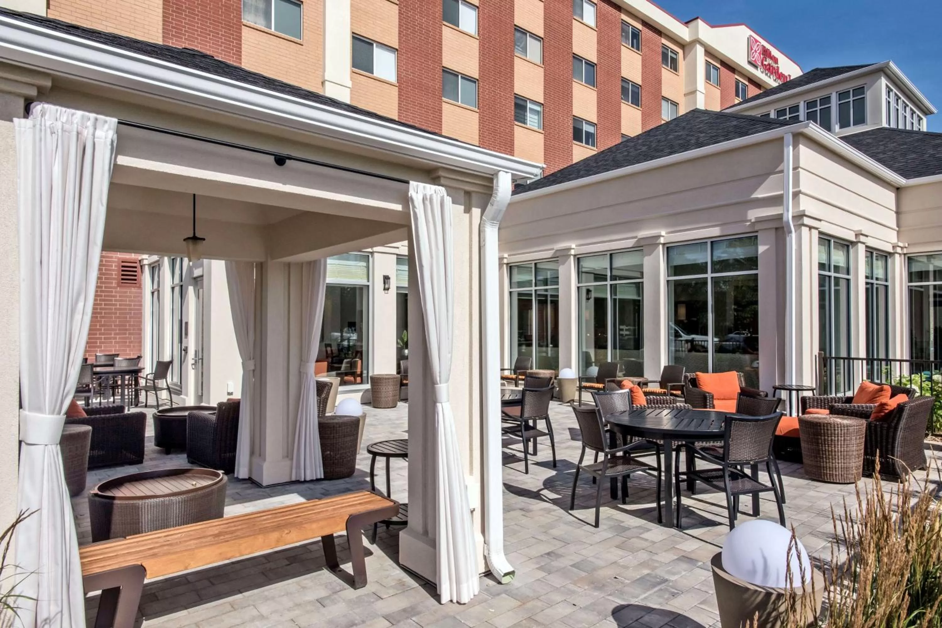 Patio in Hilton Garden Inn Minneapolis Airport Mall of America