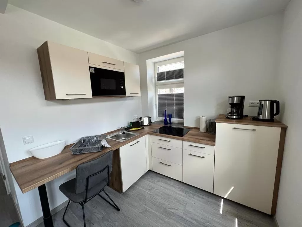 Kitchen/Kitchenette in Gasthaus Zur Weintraube