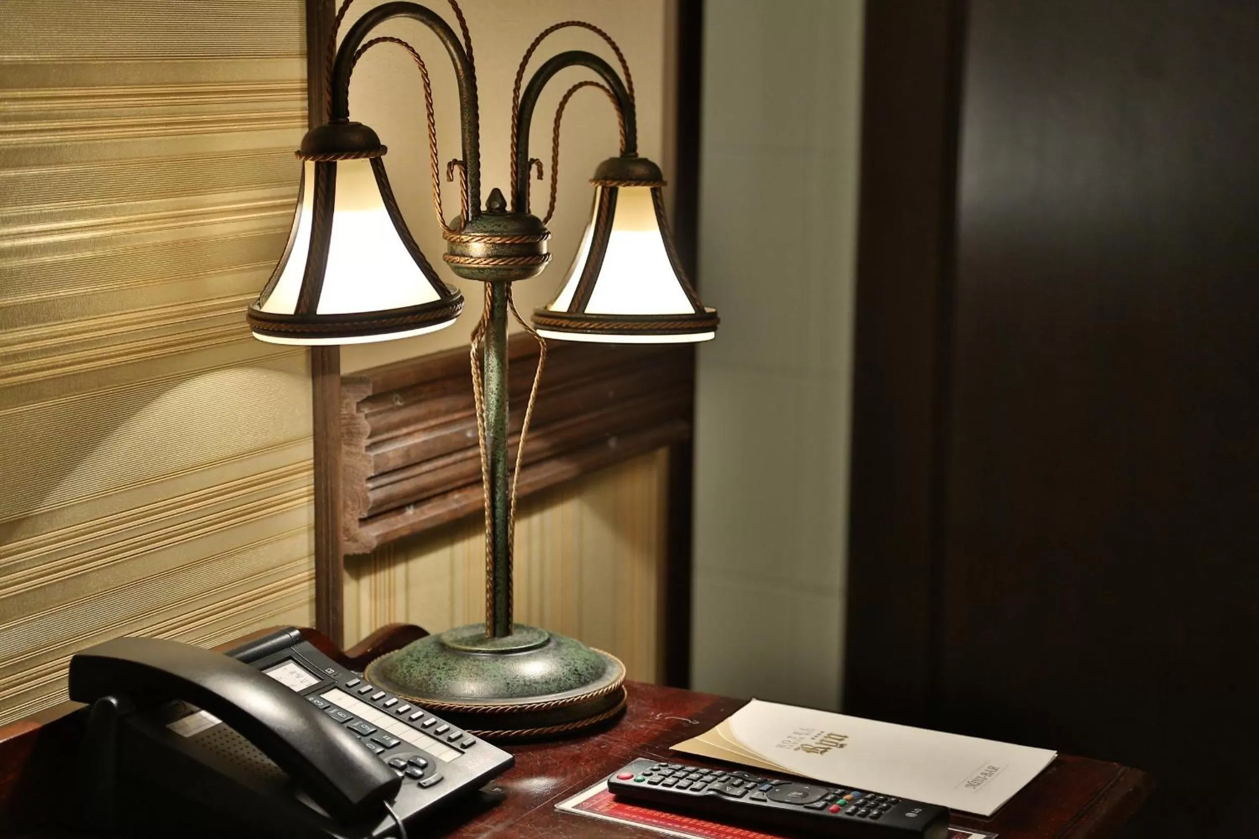 Decorative detail in Hotel Zamek Ryn