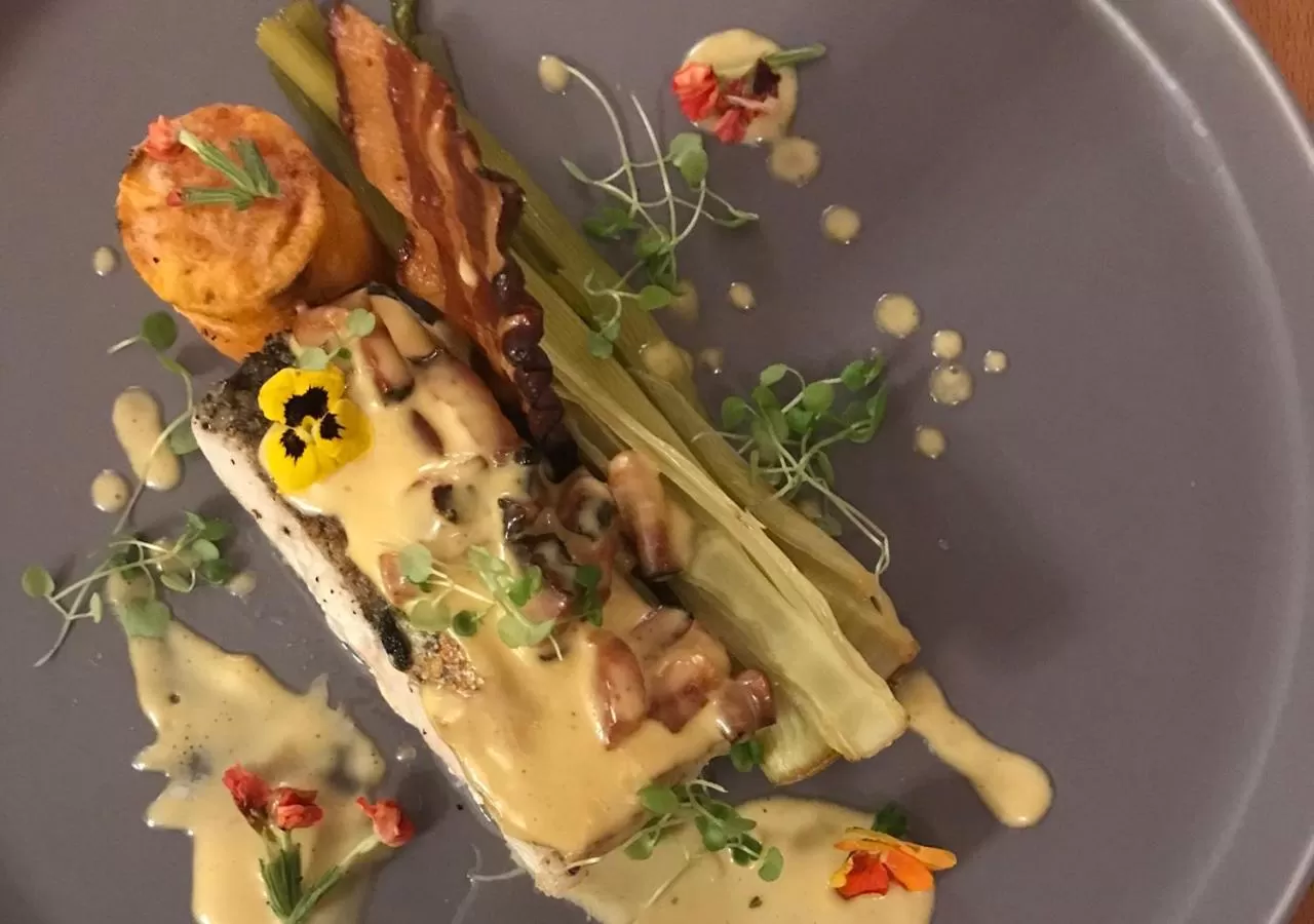 Food close-up in The Izaak Walton Country House Hotel - Dovedale